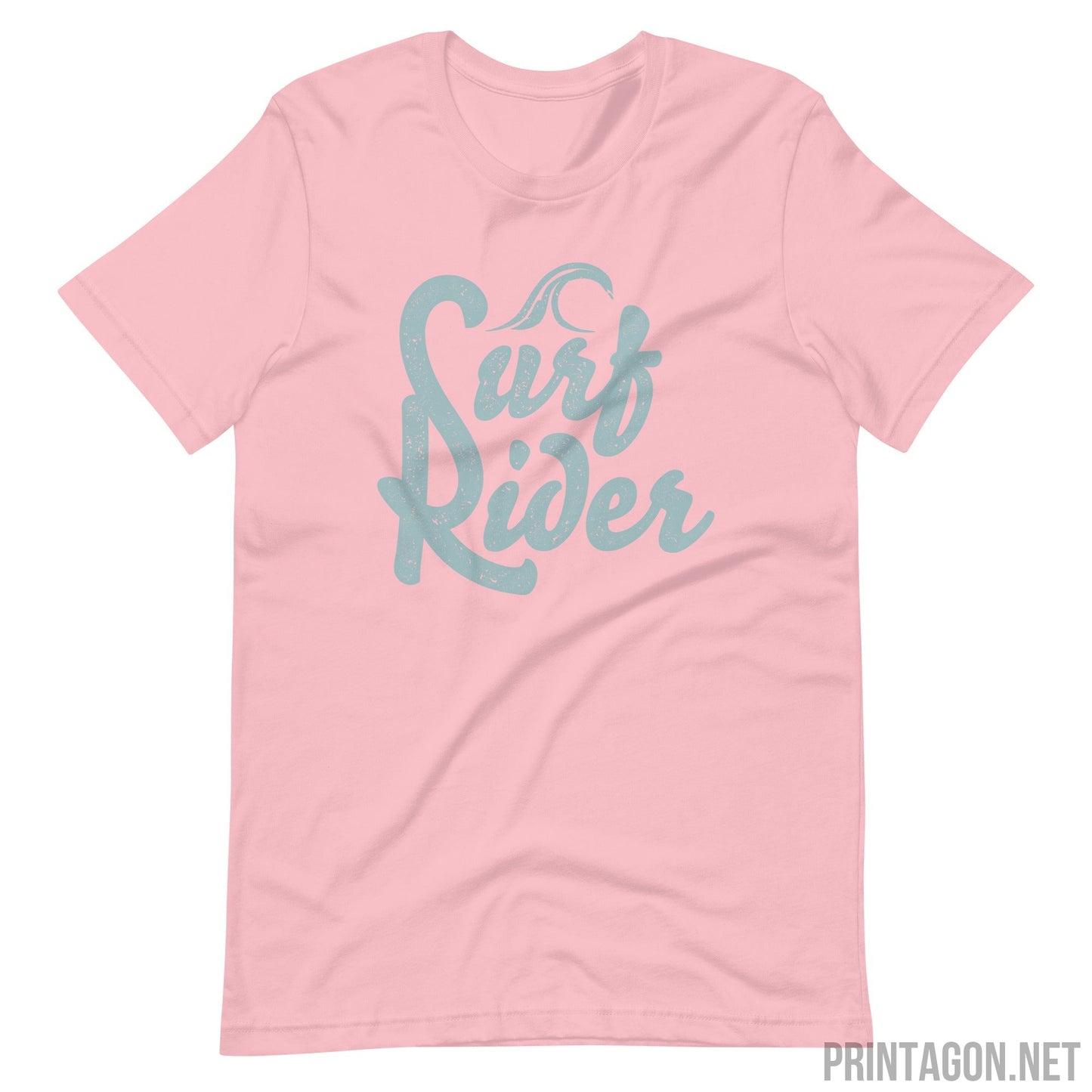 Surf Rider - Unisex T-shirt - Pink / S Printagon