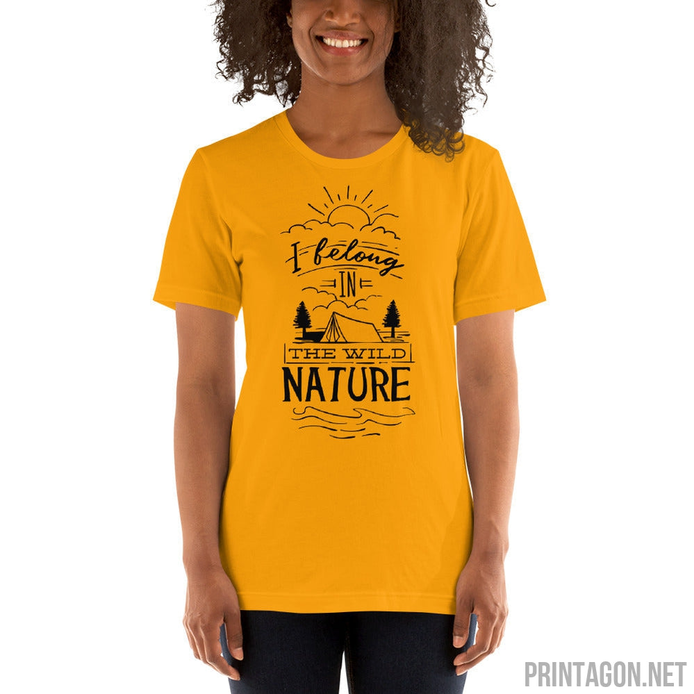 The Wild Nature - Unisex T-shirt - Printagon