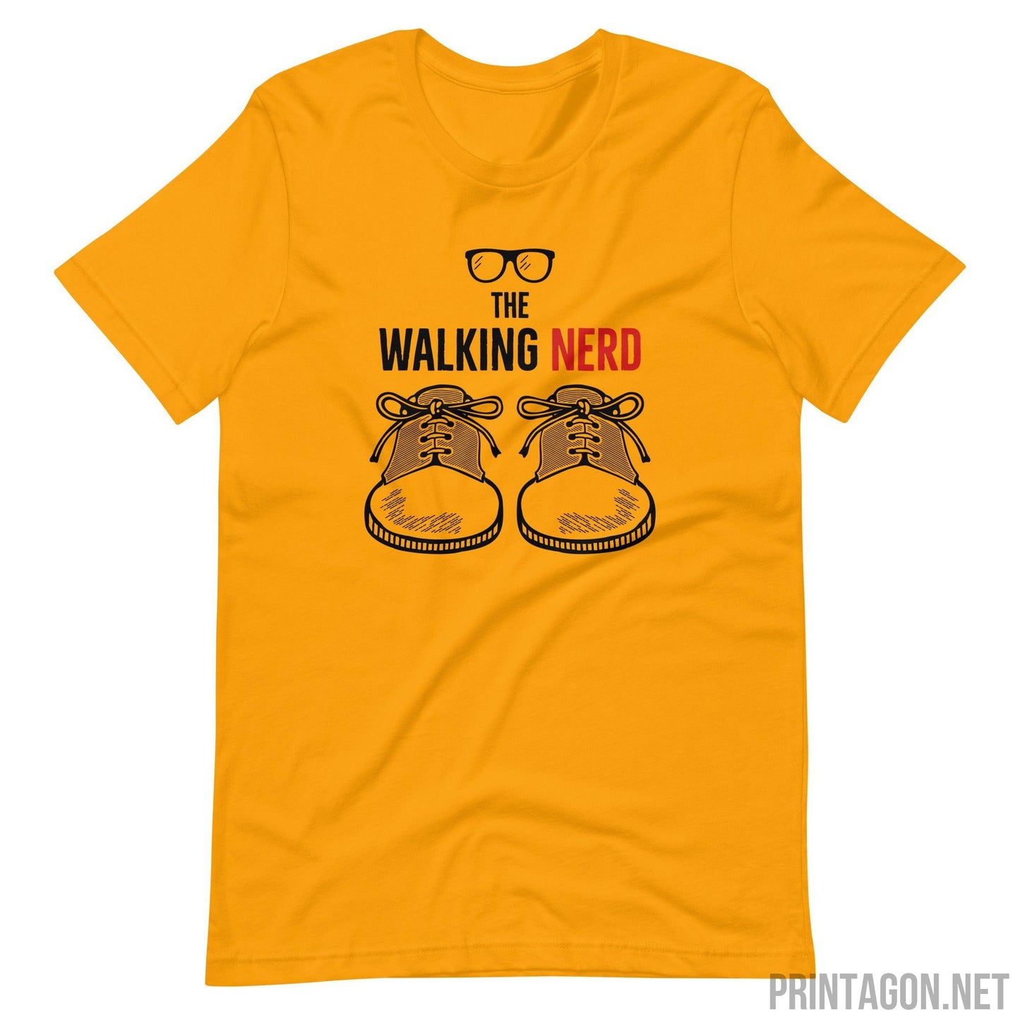 Walking Nerd - Gold / S Printagon