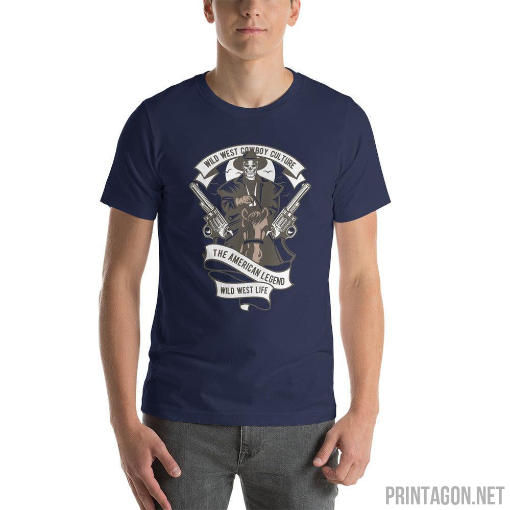 Wild West Cowboy Culture - Navy / XS Printagon