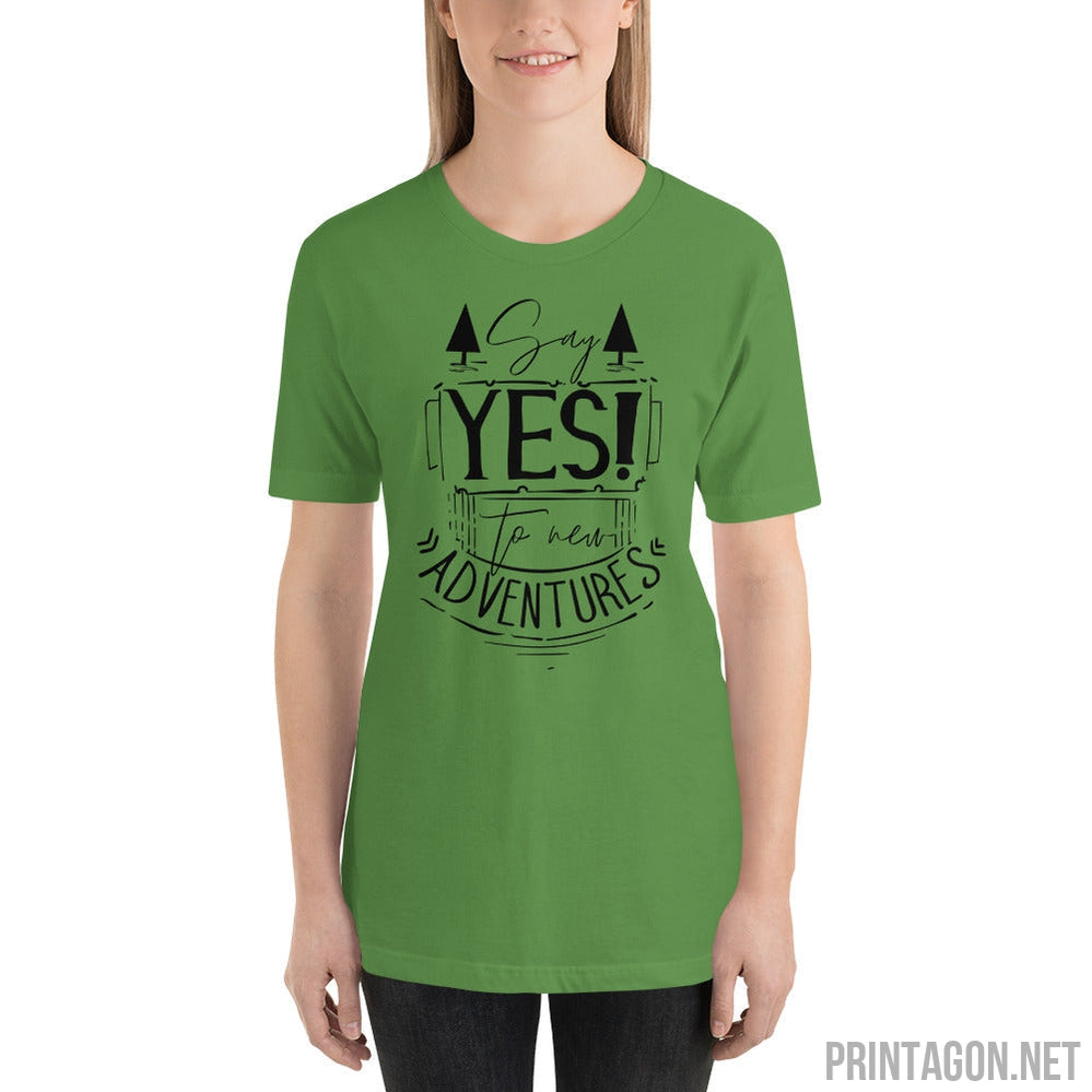 Yes To Adventure - Unisex T-shirt - Printagon