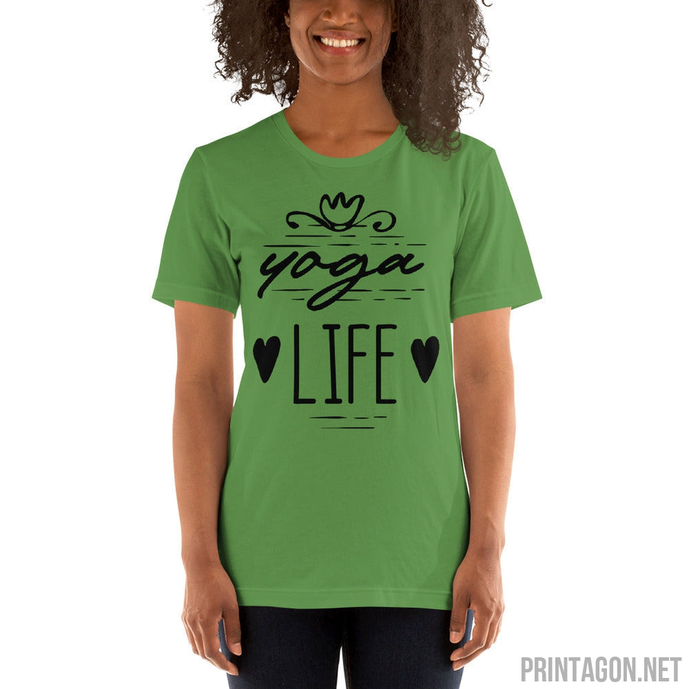 Yoga Life - Unisex T-shirt - Printagon