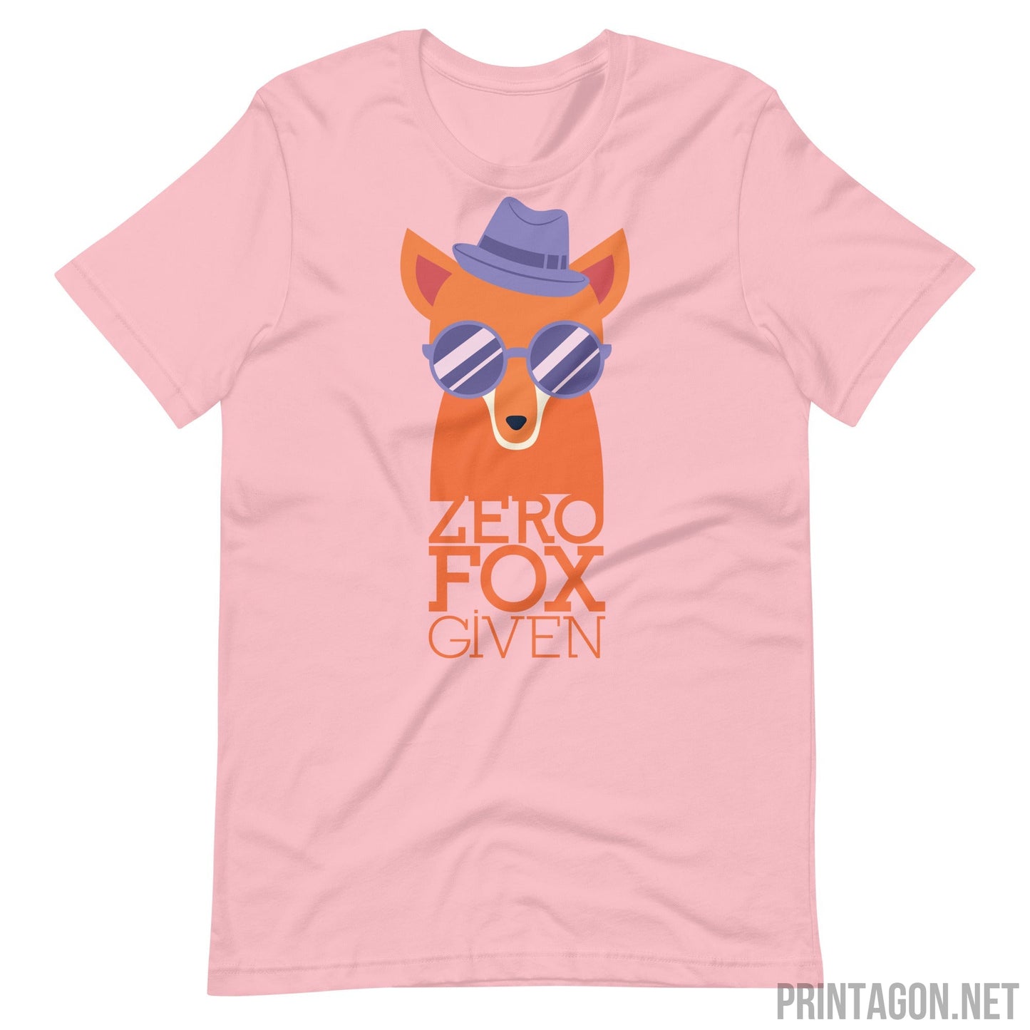 Zero Fox Given - Unisex T-shirt - Pink / S Printagon