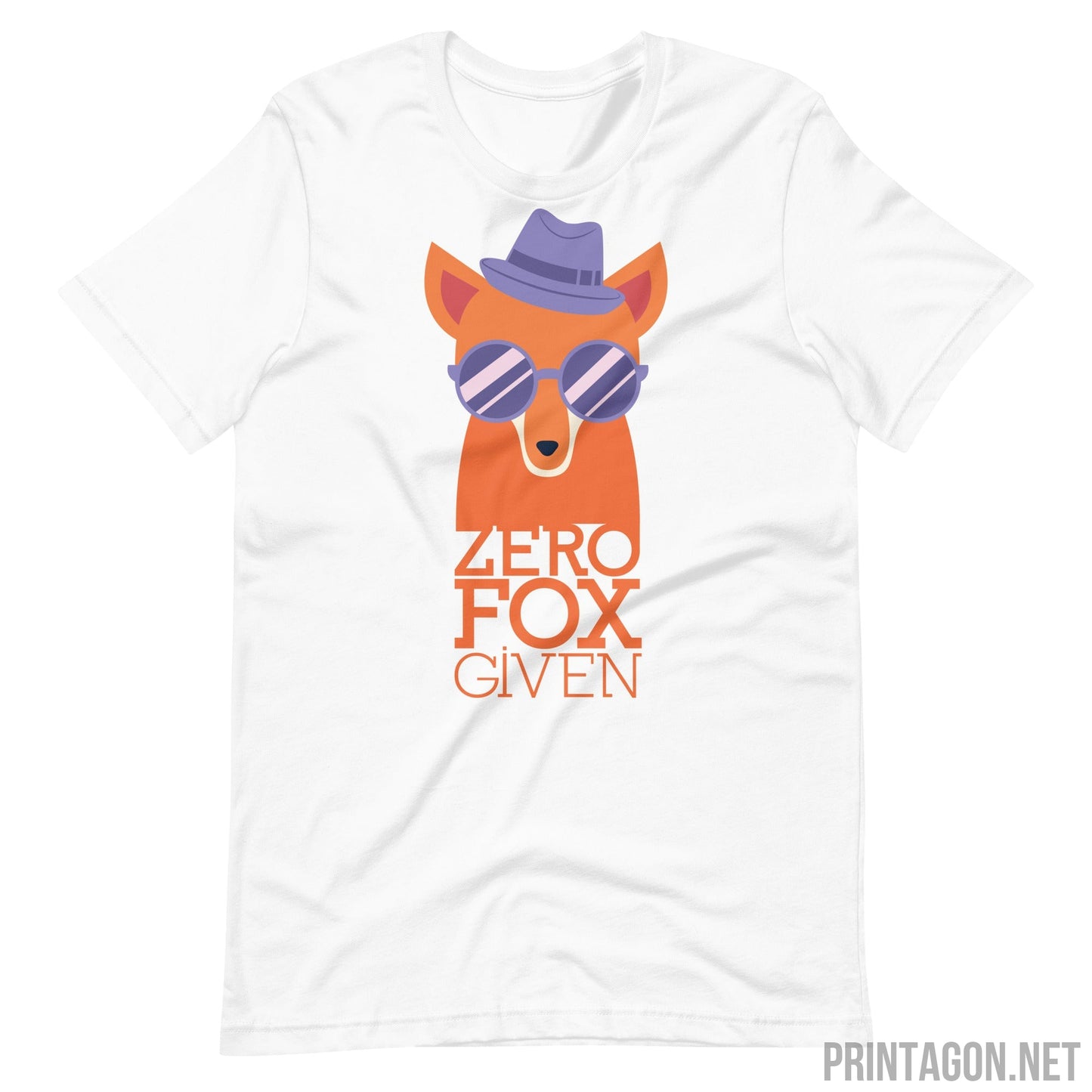 Zero Fox Given - Unisex T-shirt - White / XS Printagon