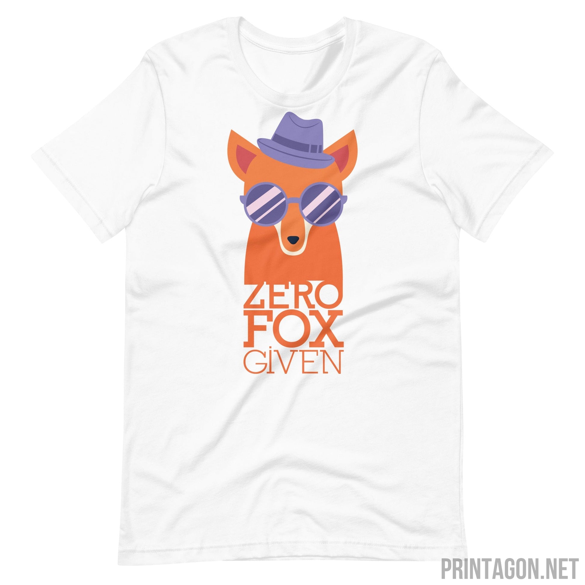 Zero Fox Given - Unisex T-shirt - White / XS Printagon