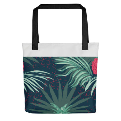 Printagon - Summer Forest - All Over Print Tote bag - Black