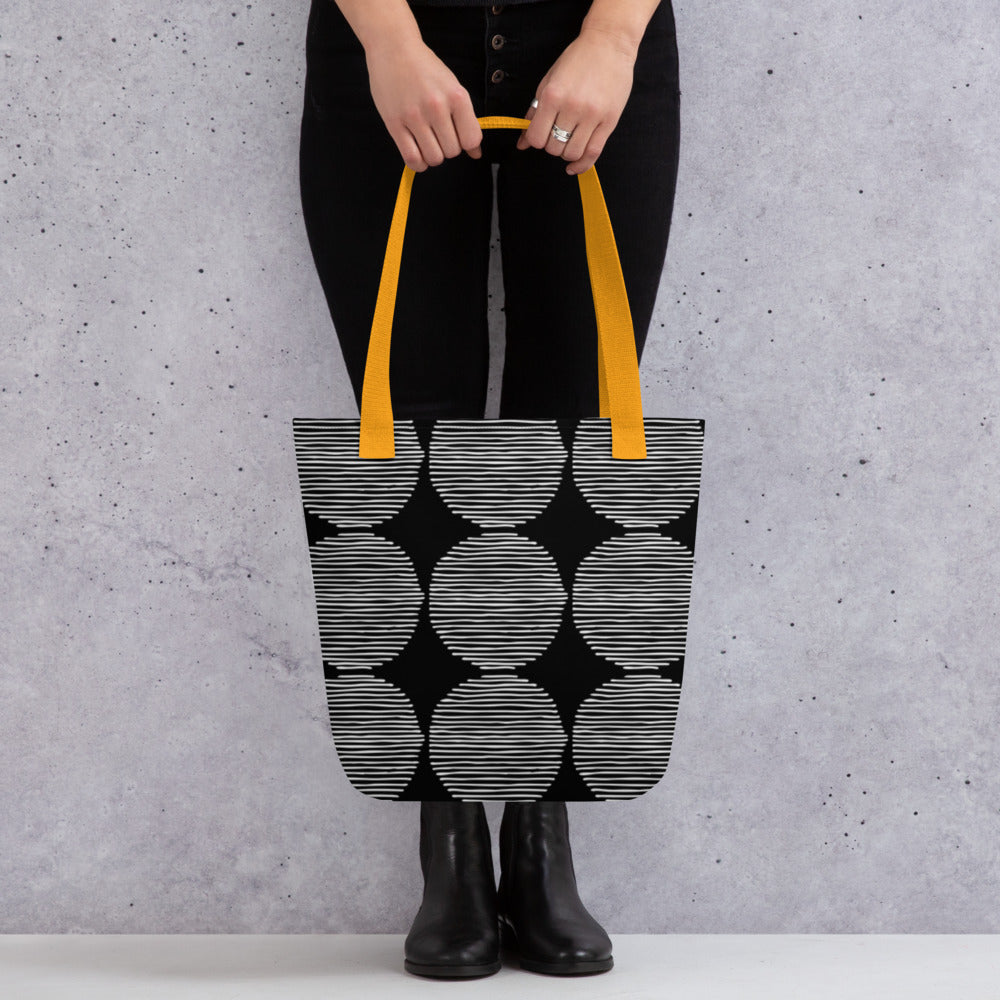 Printagon - Mirage - All Over Print Tote Bag - Yellow