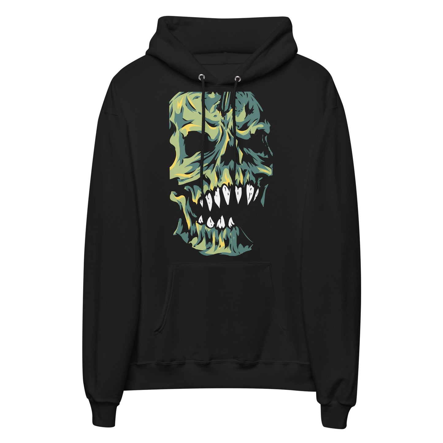 Printagon - Zombie Skull 002 - Unisex hoodie - Black / S