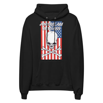 Printagon - American Badass 002 - Unisex hoodie - Black / S