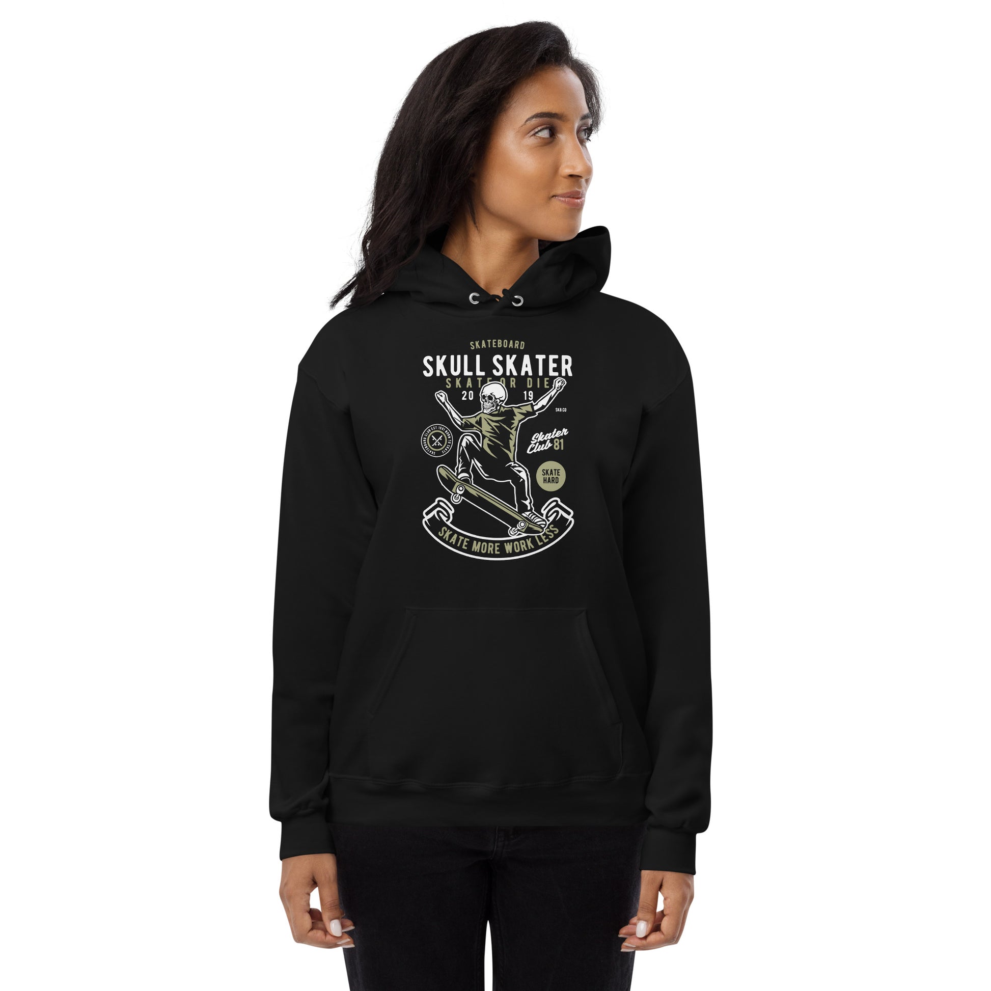 Printagon - Skull Skater 002 - Unisex hoodie -