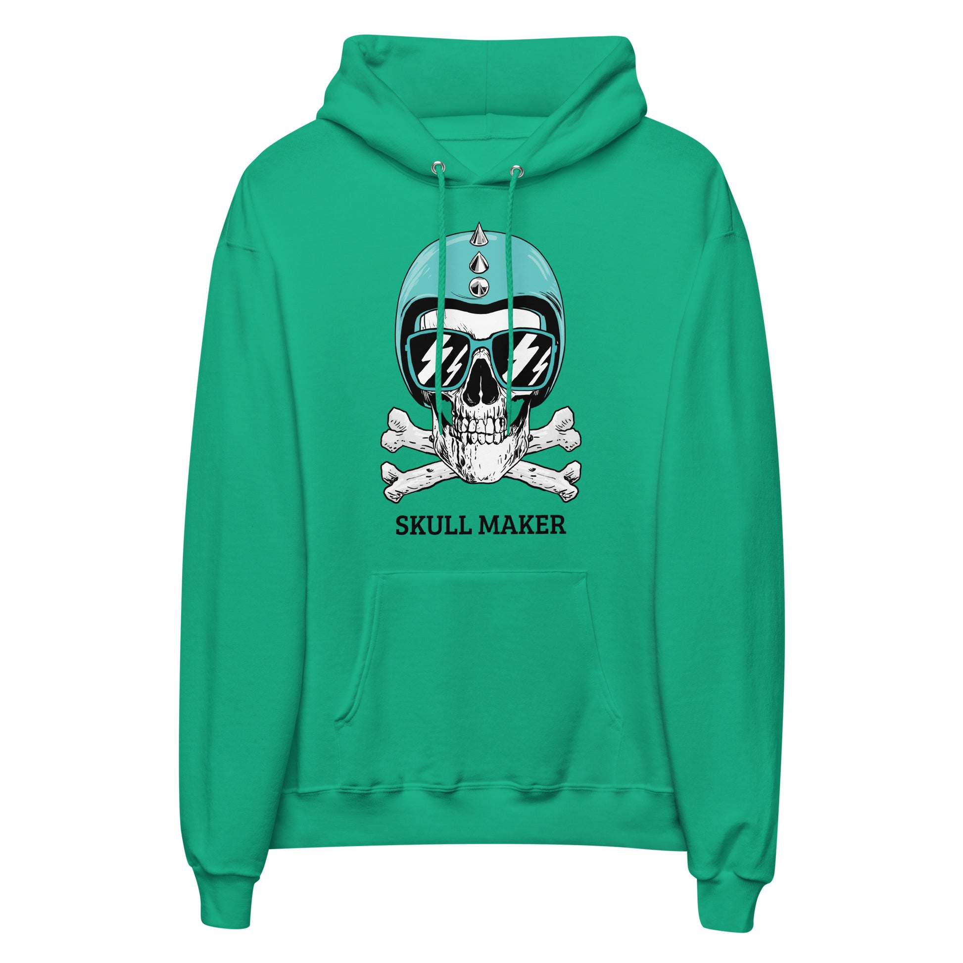 Printagon - Skull Maker 002 - Unisex hoodie - Kelly Green / S