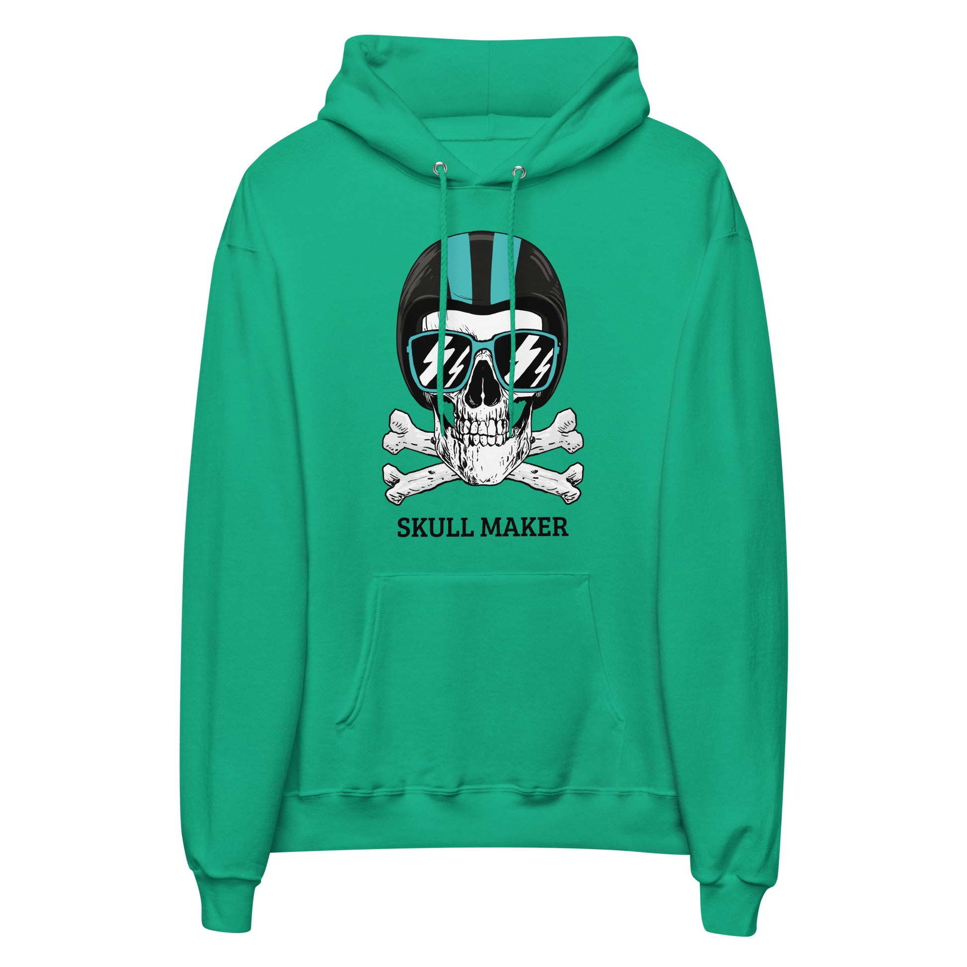 Printagon - Skull Maker 003 - Unisex hoodie - Kelly Green / S