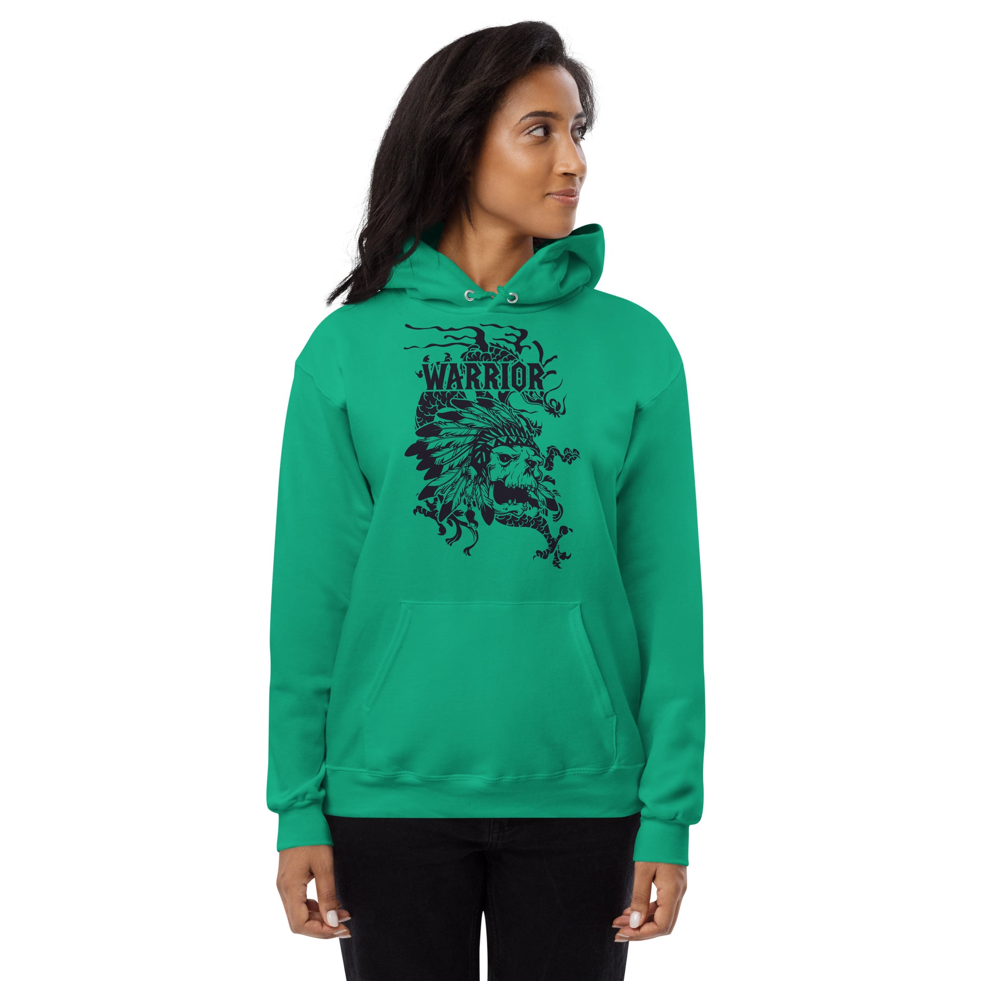 Printagon - Warrior Dragon Skull - Unisex hoodie -