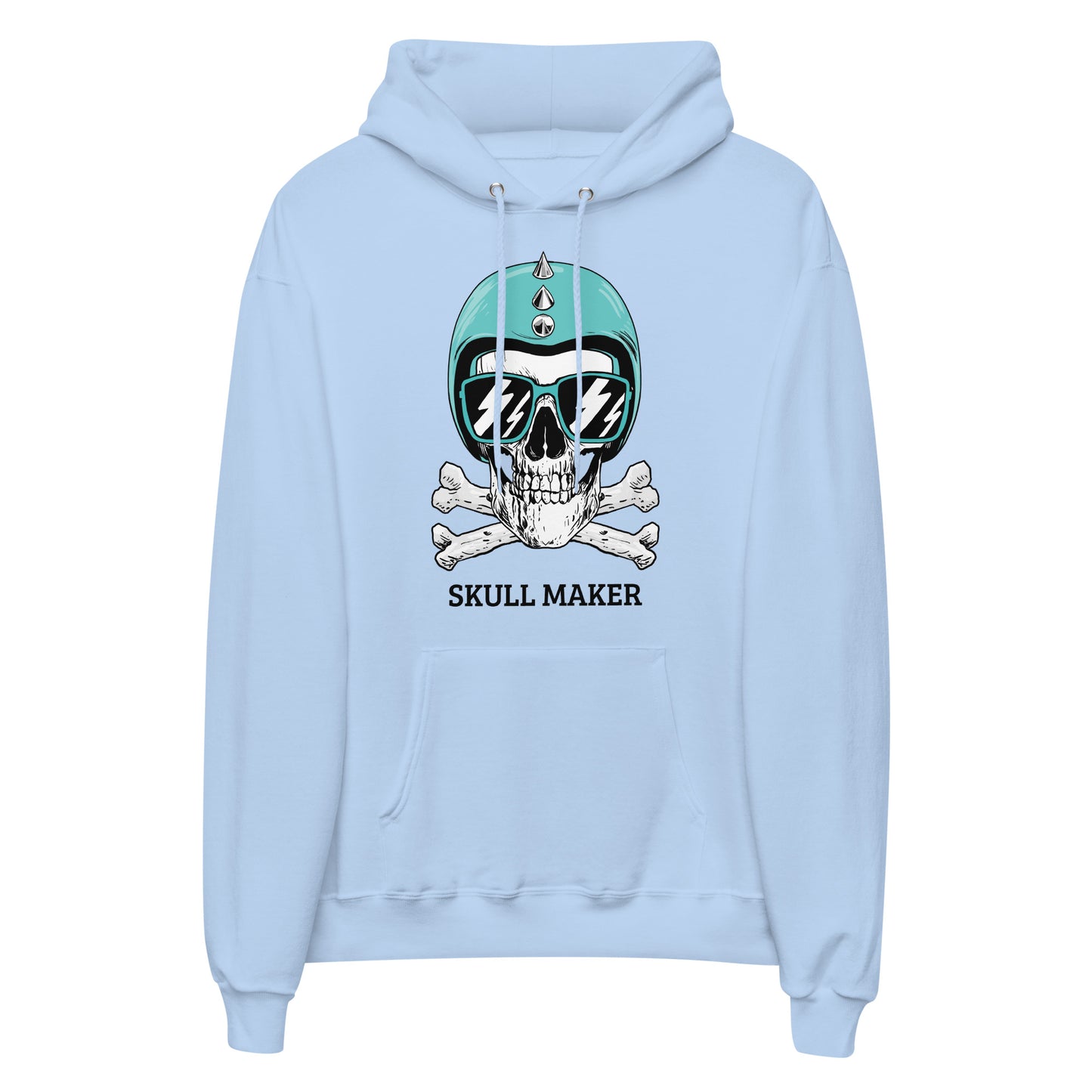 Printagon - Skull Maker 002 - Unisex hoodie - Light Blue / S