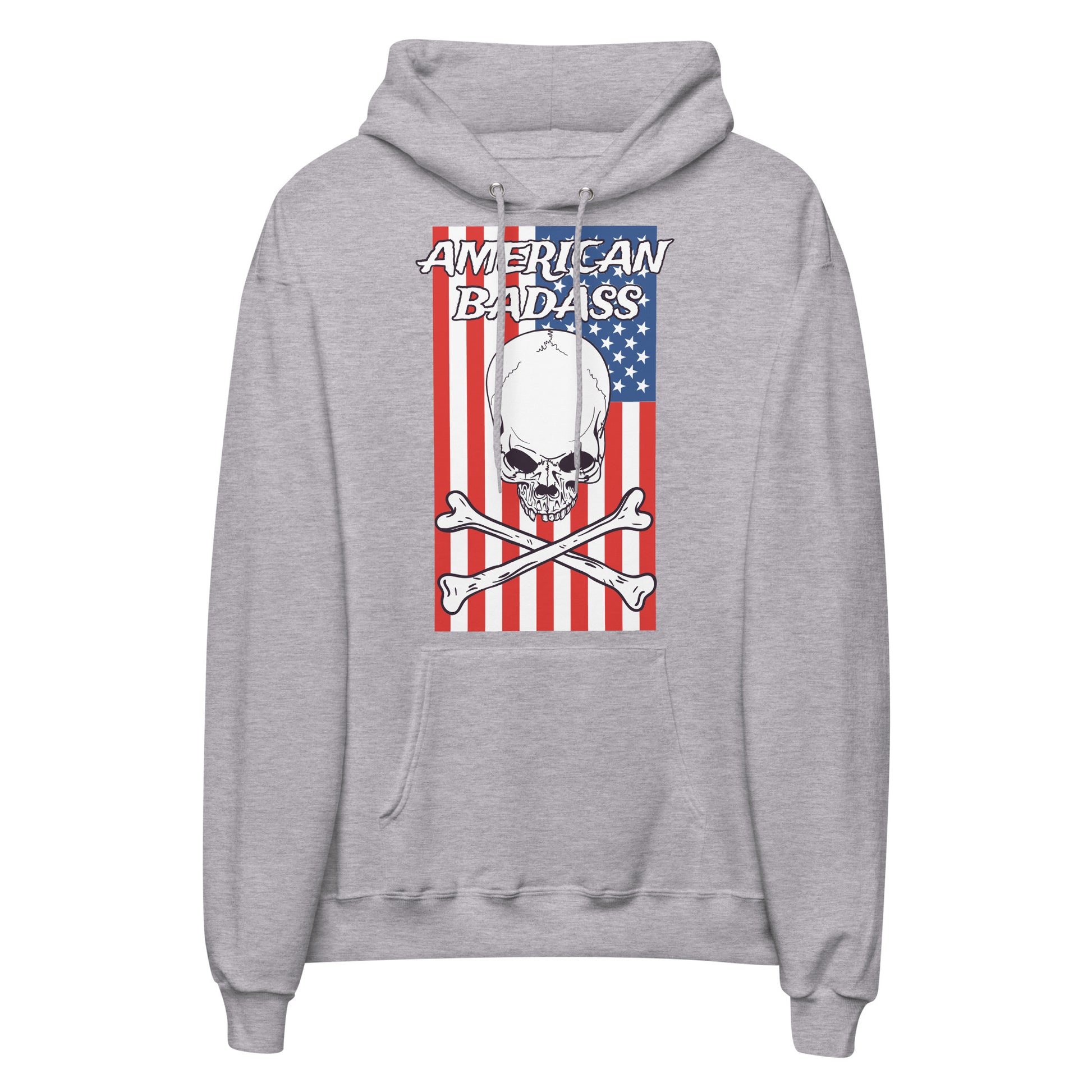 Printagon - American Badass 002 - Unisex hoodie - Light Steel / S