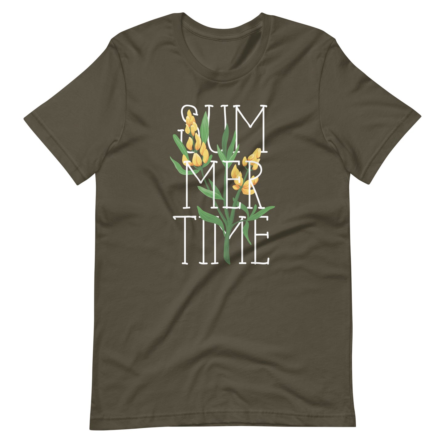 Printagon - Summer Time - T-shirt - Army / S