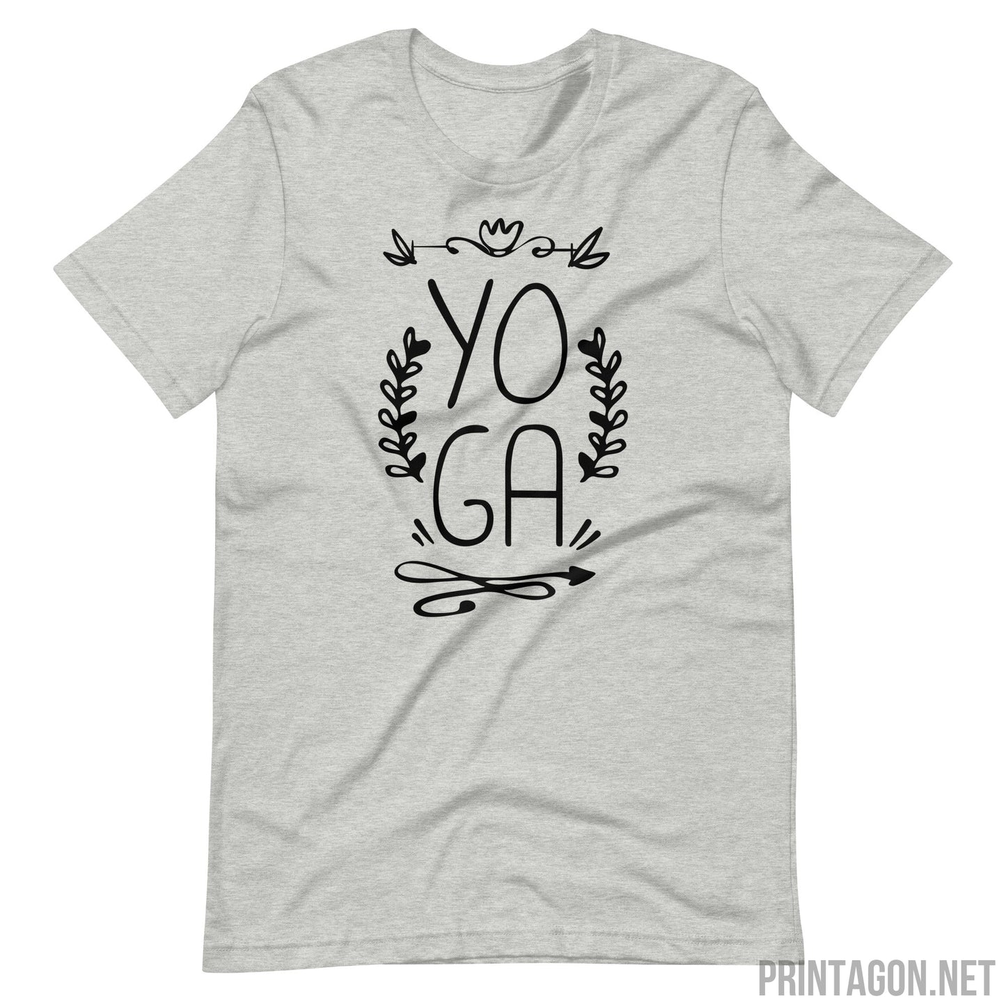 Yoga - Unisex T-shirt - Athletic Heather / XS Printagon