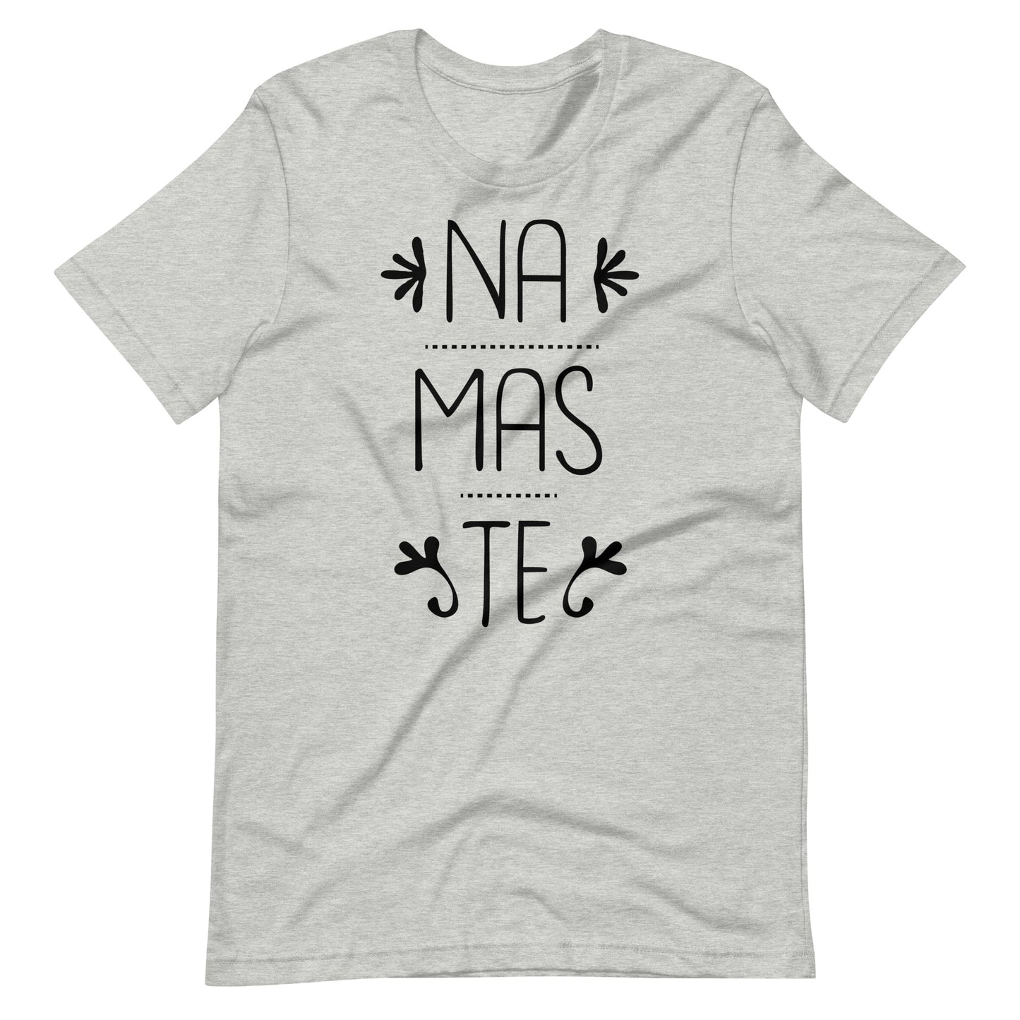 Printagon - Namaste - Unisex T-shirt - Athletic Heather / XS