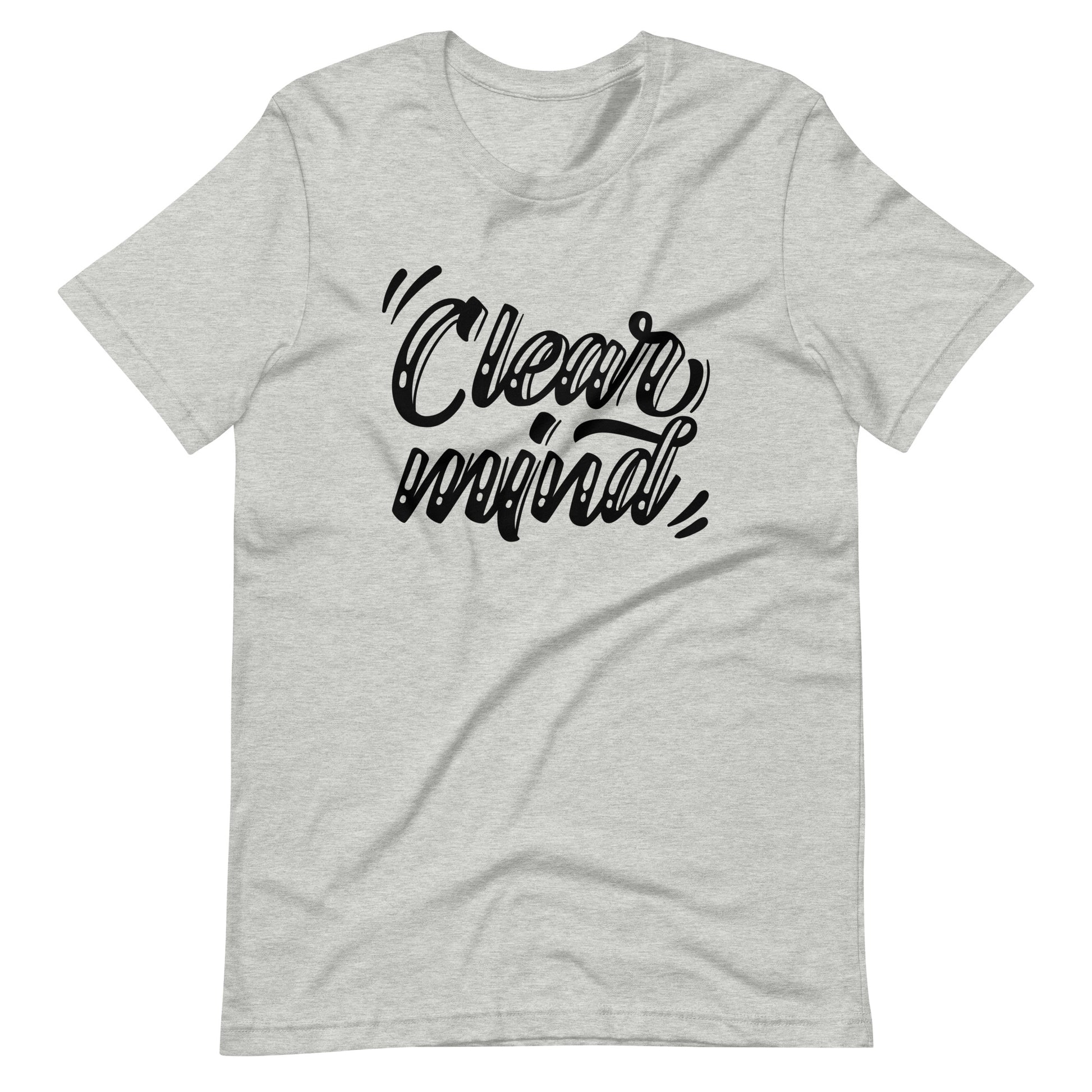 Printagon - Clear Mind - Unisex T-shirt - Athletic Heather / XS