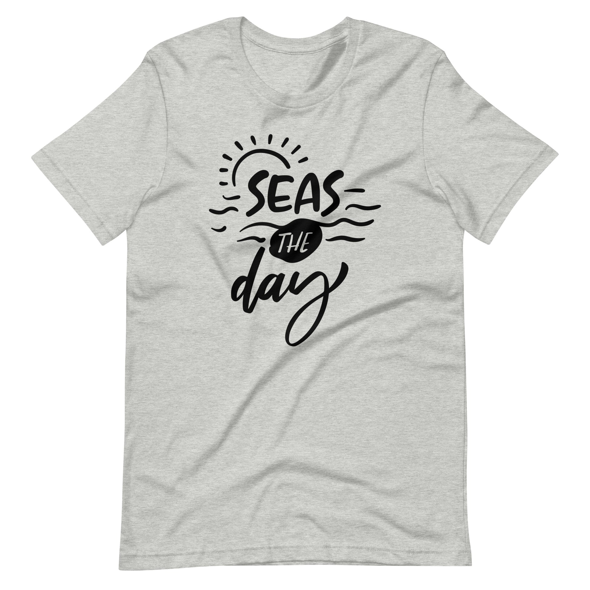 Seas The Day - Unisex T-shirt - Athletic Heather / XS Printagon