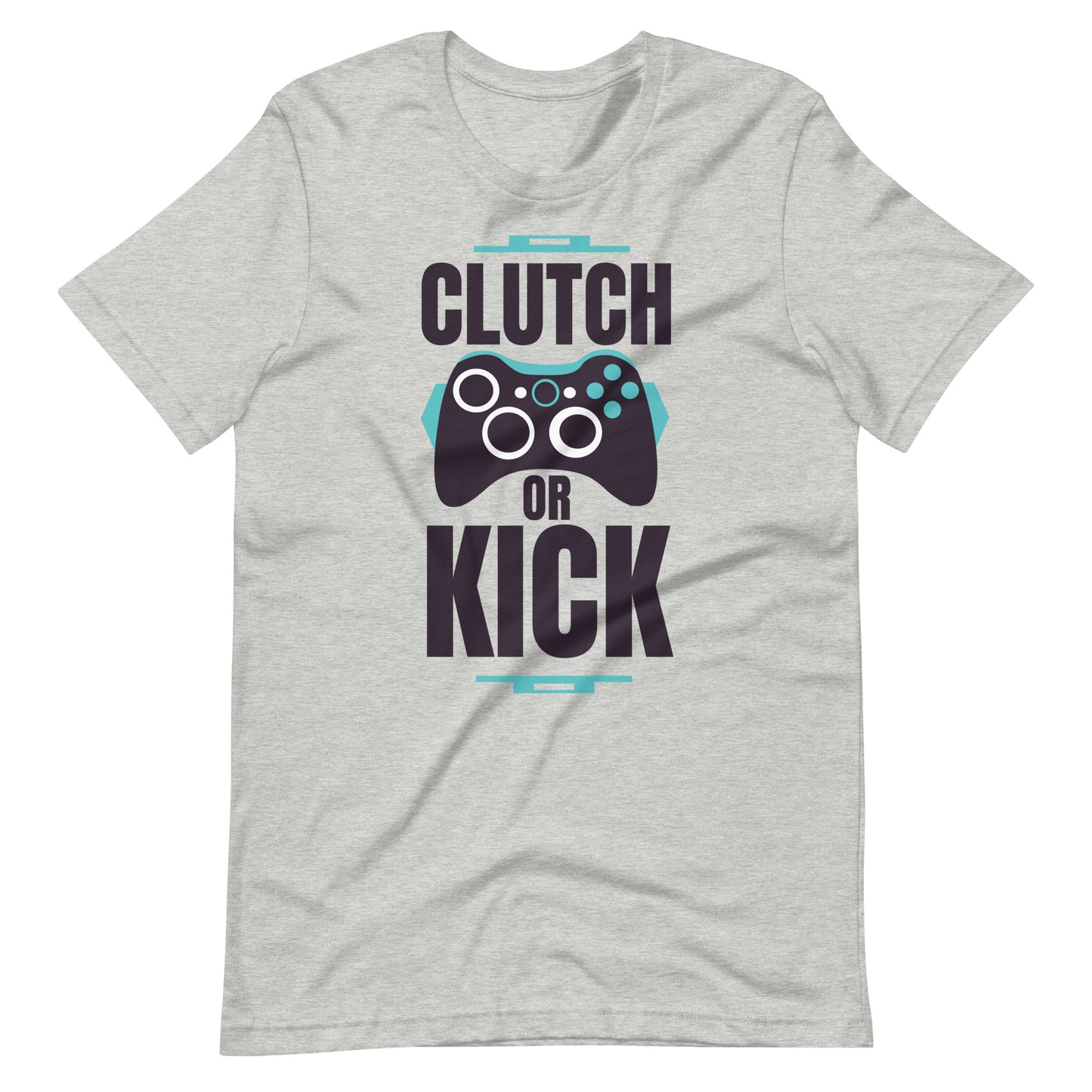 Printagon - Clutch Or Kick - Unisex T-shirt - Athletic Heather / XS