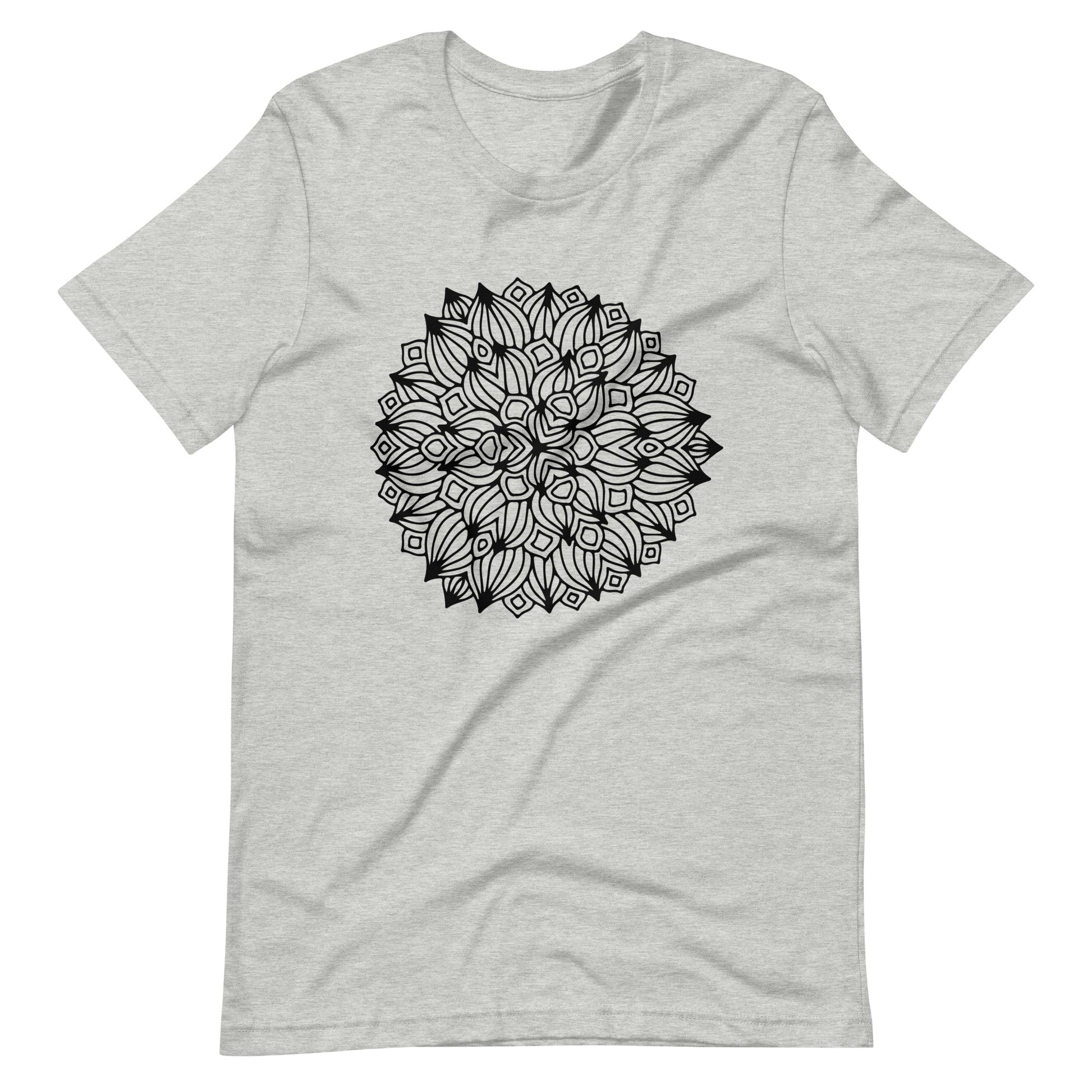 Printagon - Mandala 102 - Athletic Heather / XS