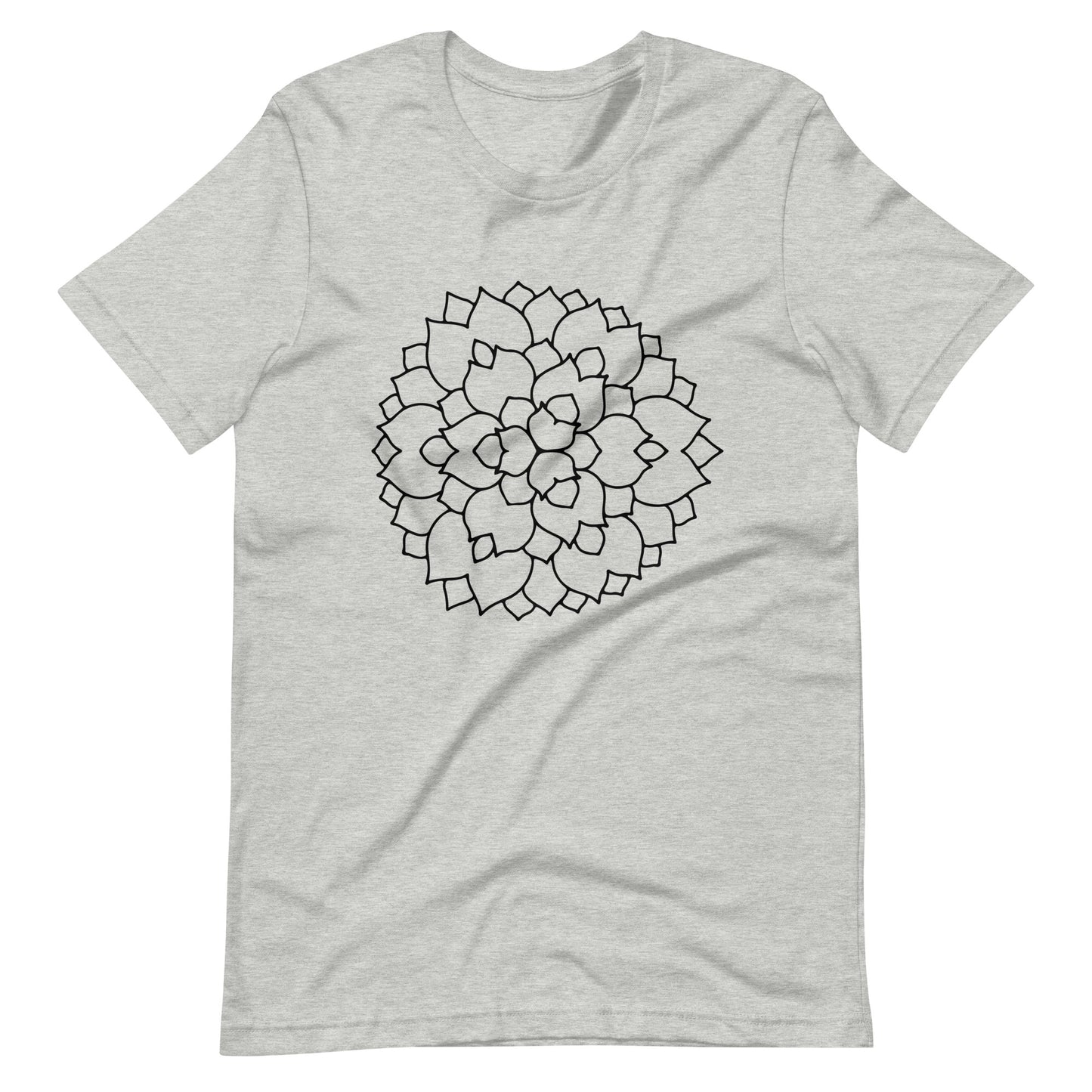 Printagon - Mandala 103 - Athletic Heather / XS