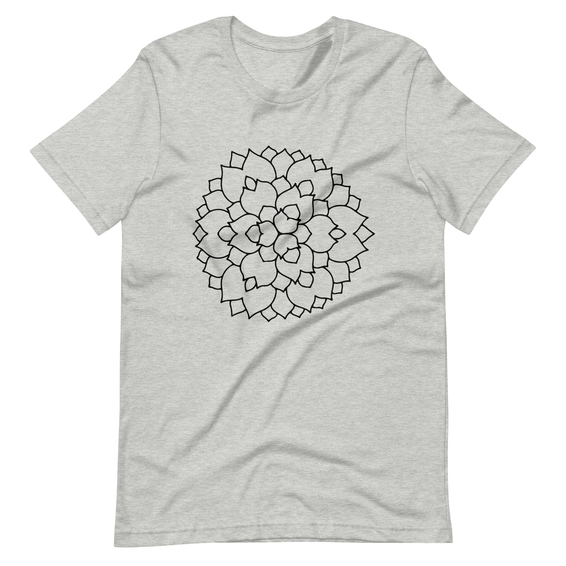 Printagon - Mandala 103 - Athletic Heather / XS