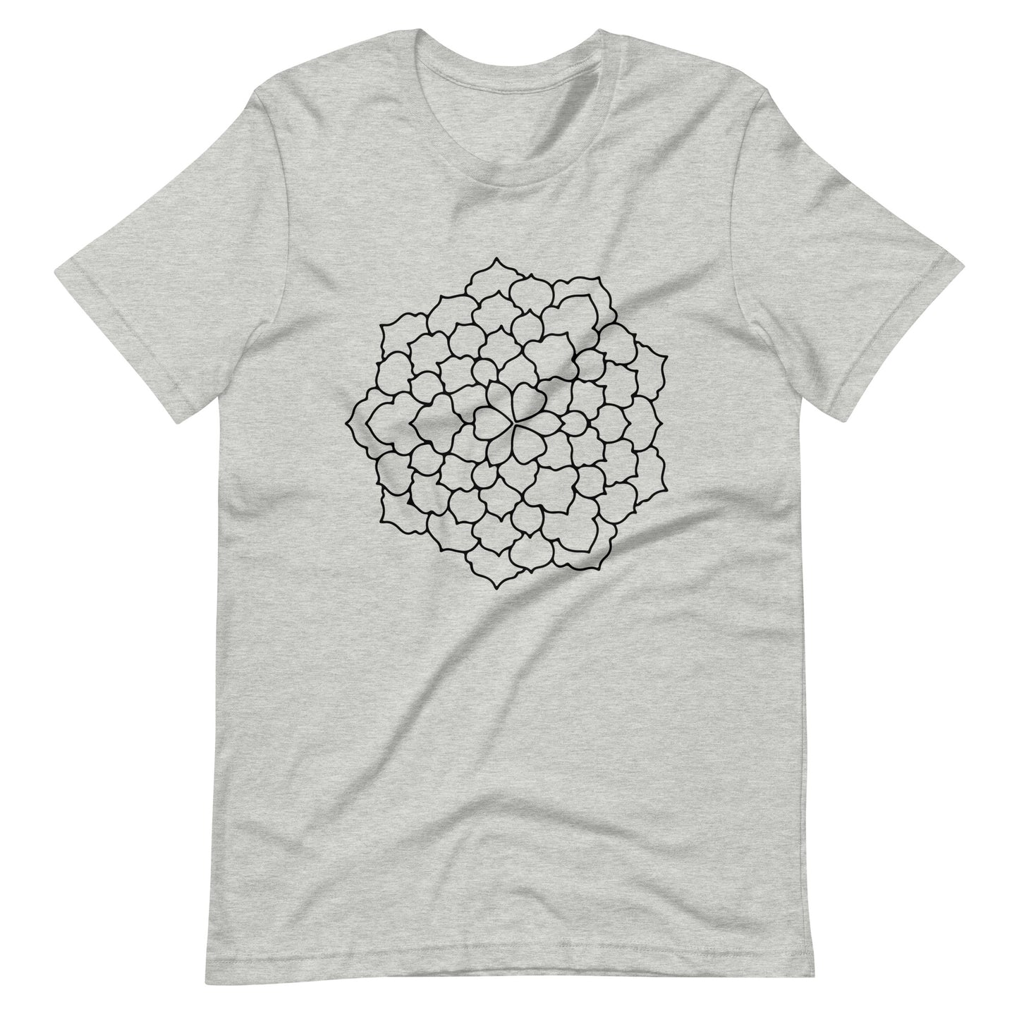 Printagon - Mandala 105 - Athletic Heather / XS