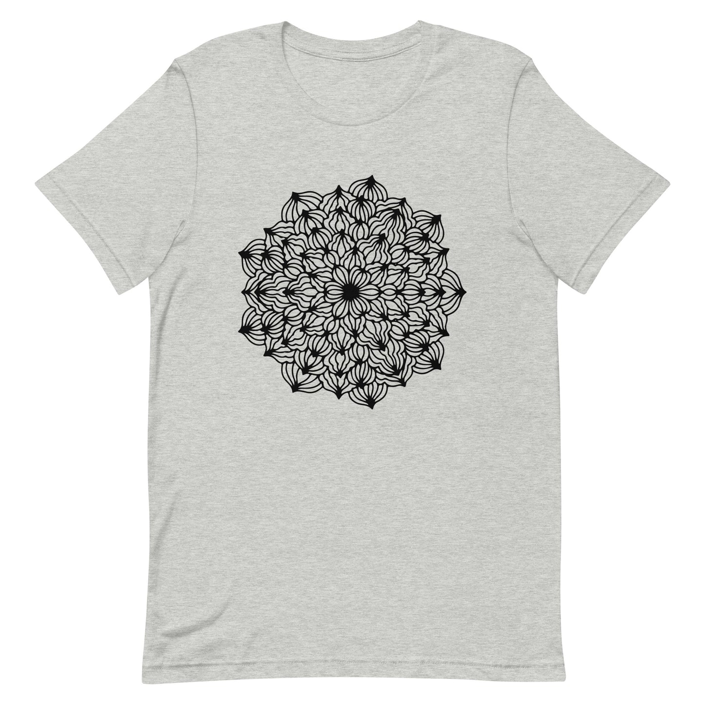 Printagon - Mandala 104 - Athletic Heather / XS