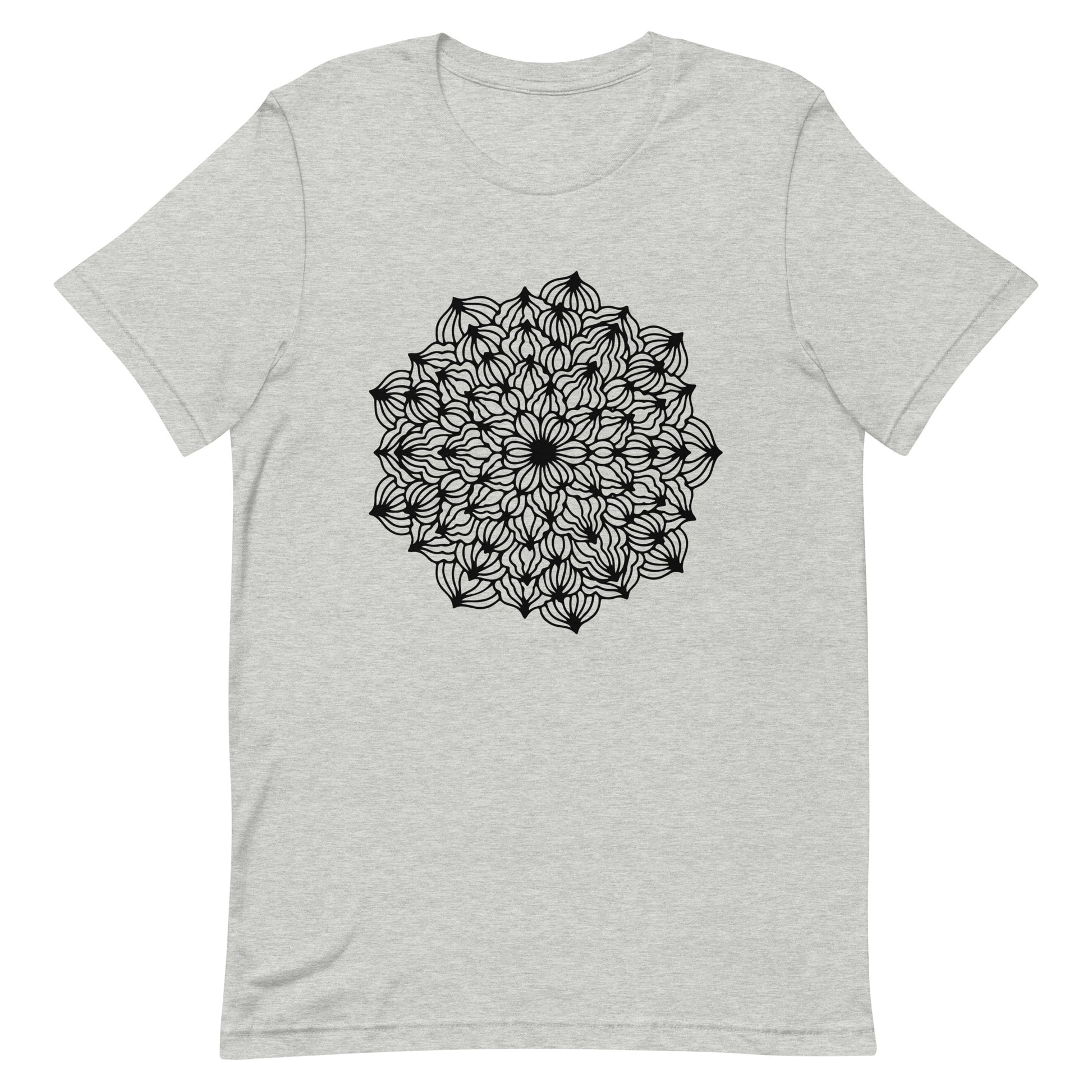 Printagon - Mandala 104 - Athletic Heather / XS