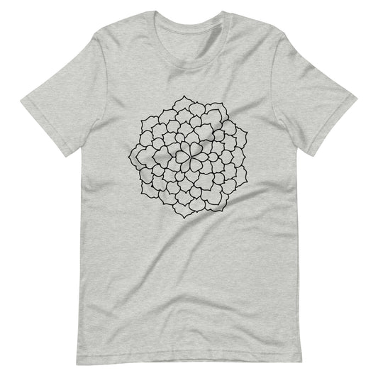 Printagon - Mandala 107 - Athletic Heather / XS