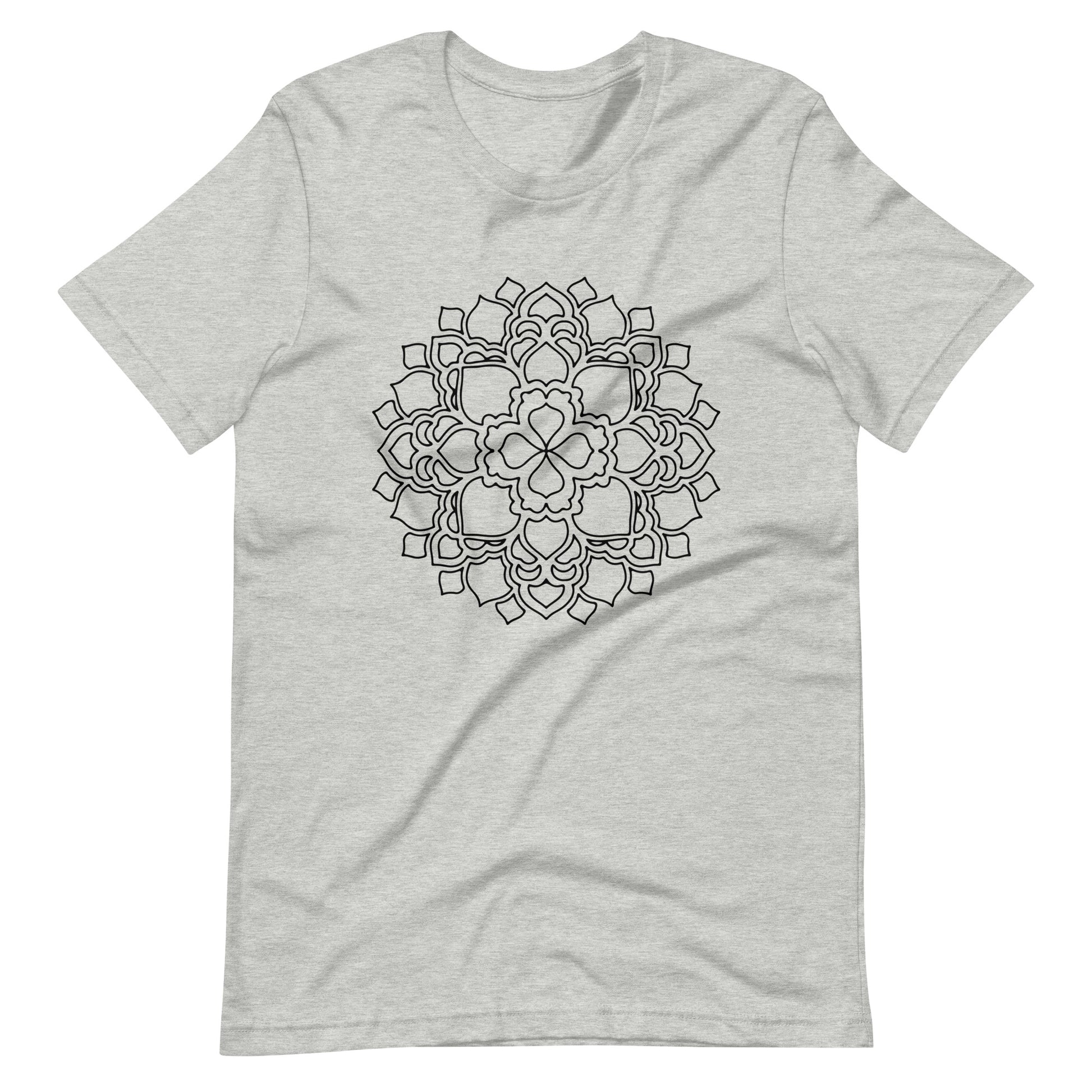 Printagon - Mandala 108 - Athletic Heather / XS