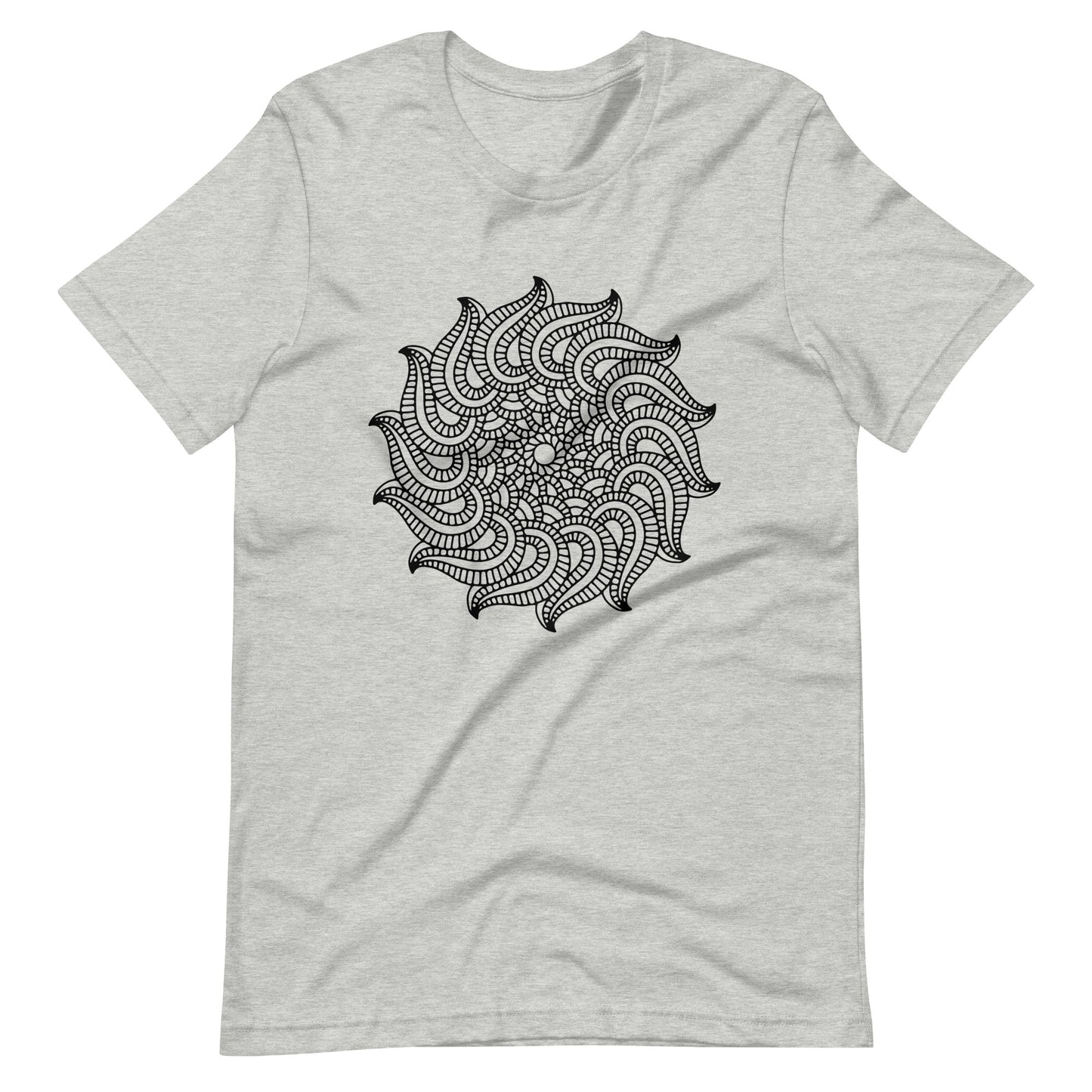 Printagon - Mandala 111 - Athletic Heather / XS