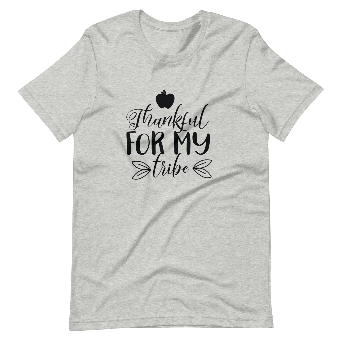 Thankful For My Tribe - Unisex T-shirt - Athletic Heather / XS Printagon