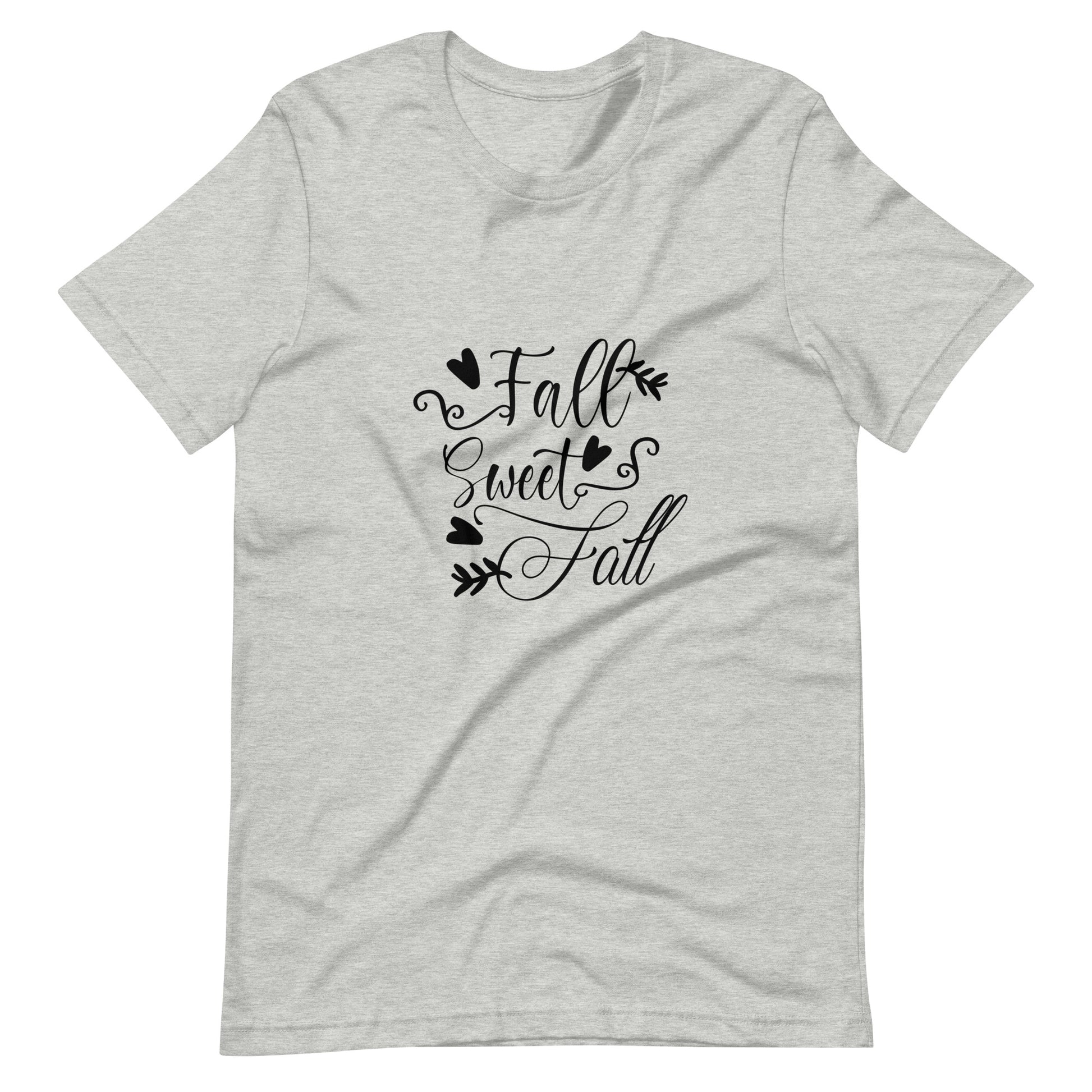 Printagon - Fall Sweet Fall - Unisex T-shirt - Athletic Heather / XS