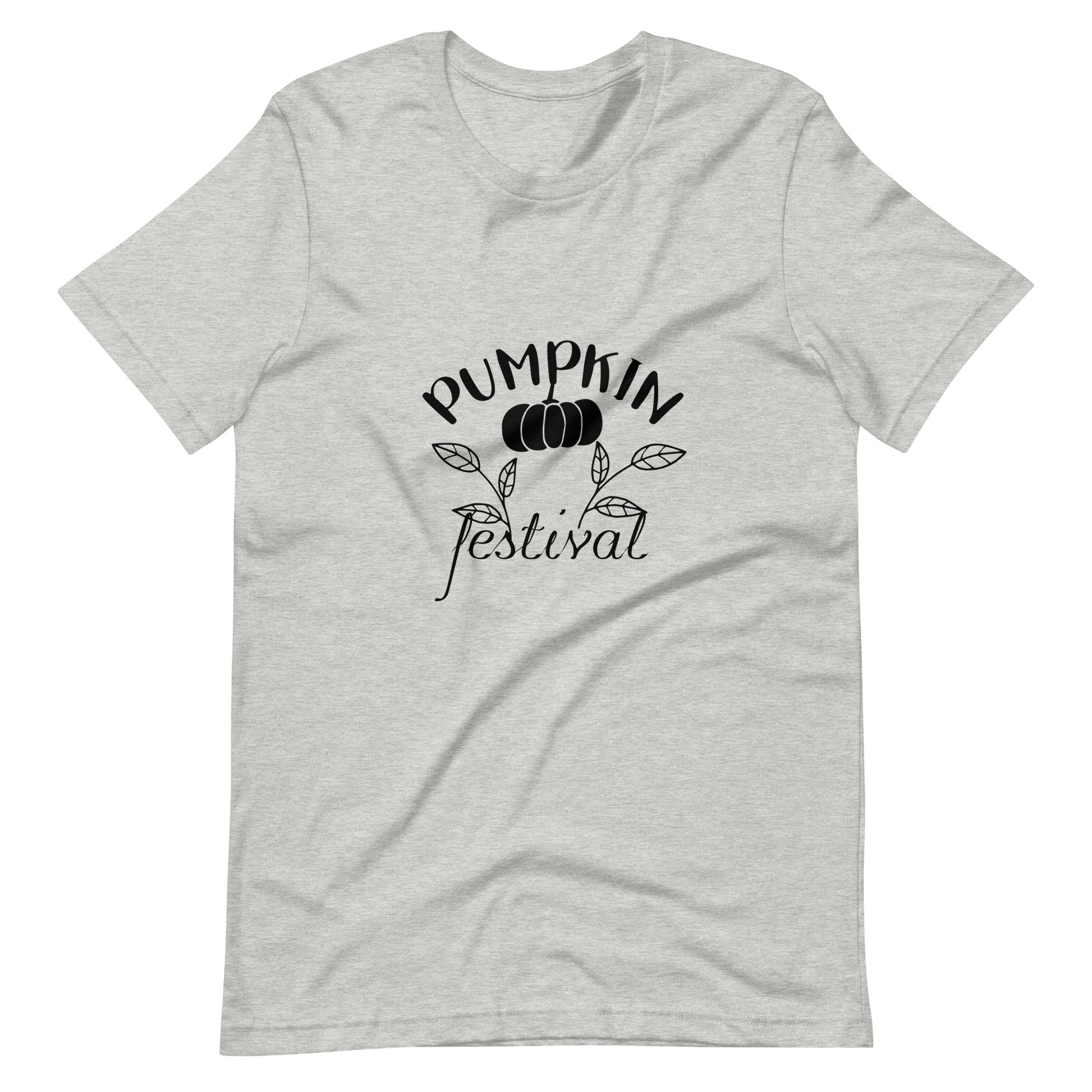 Pumpkin Festival - Unisex T-shirt - Athletic Heather / XS Printagon