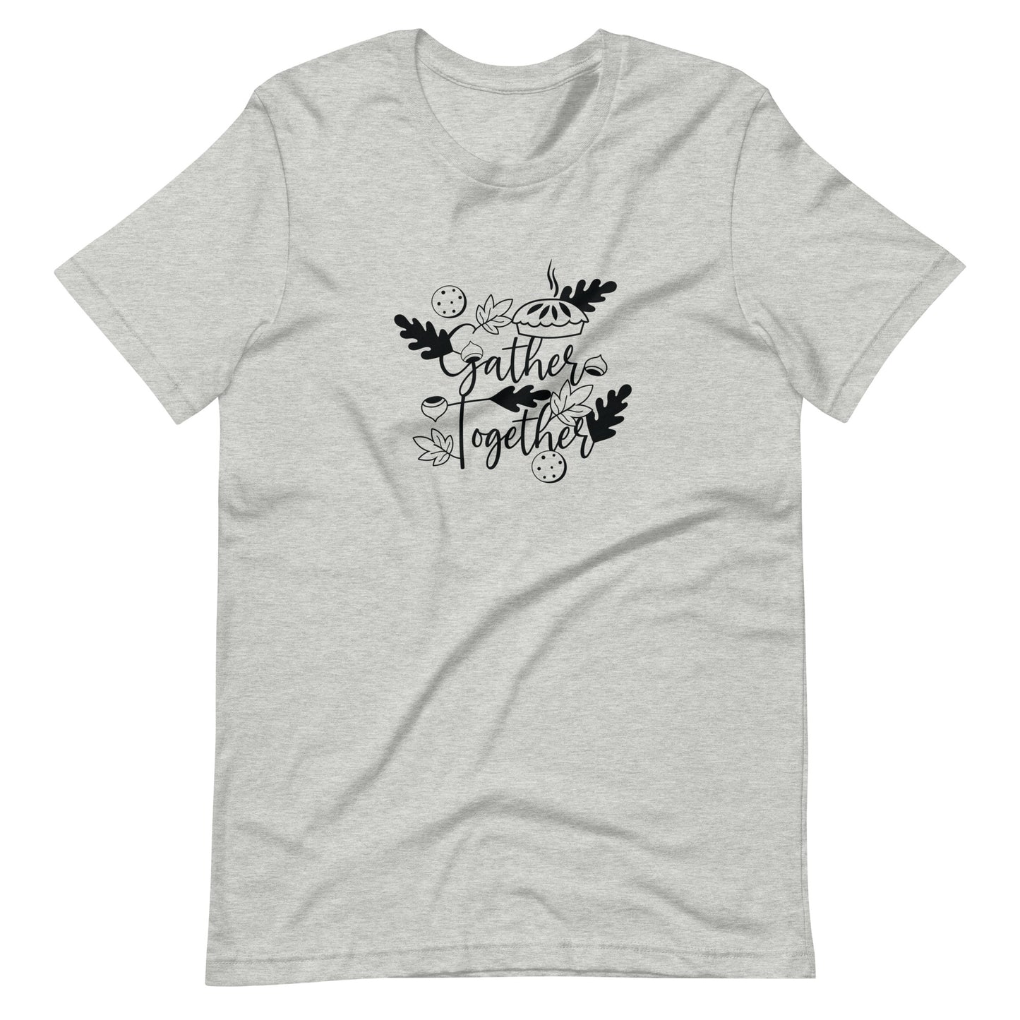 Printagon - Gather Together - Unisex T-shirt - Athletic Heather / XS