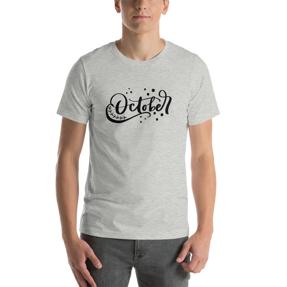 October - Unisex T-shirt - Printagon