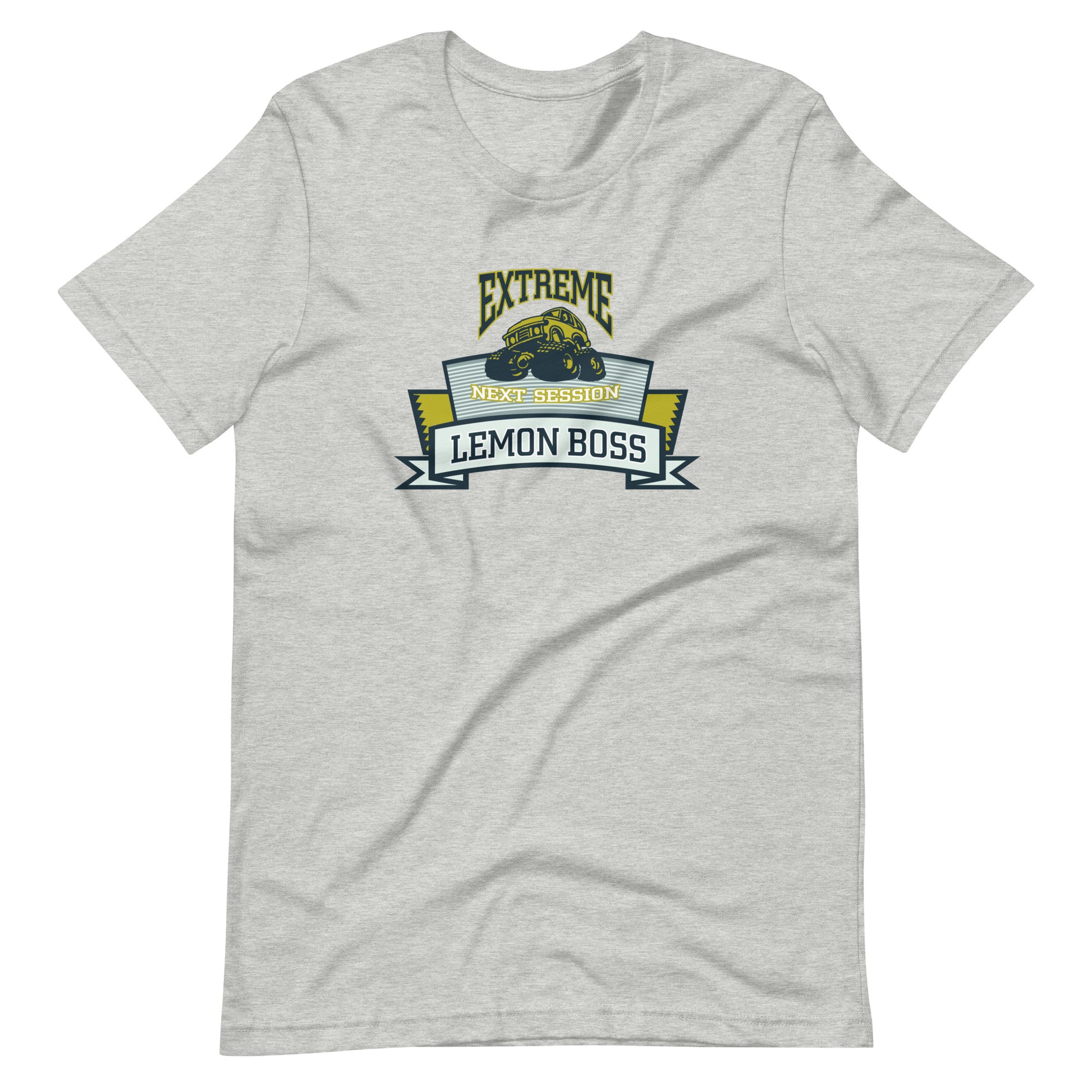 Printagon - Extreme Next Session Lemon Boss - Unisex T-shirt - Athletic Heather / XS