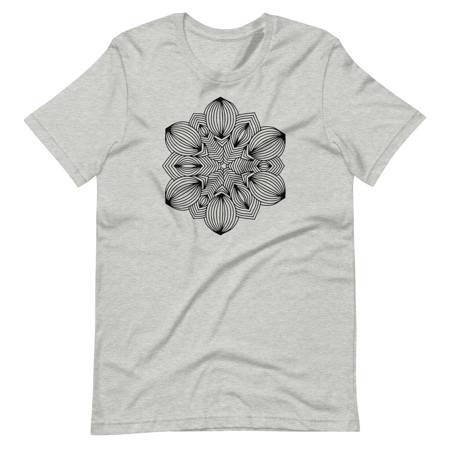 Printagon - Mandala 115 - T-shirt - Athletic Heather / XS