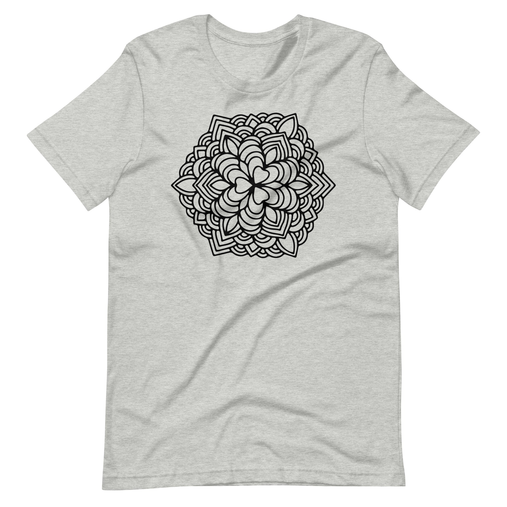 Printagon - Mandala 116 - T-shirt - Athletic Heather / XS