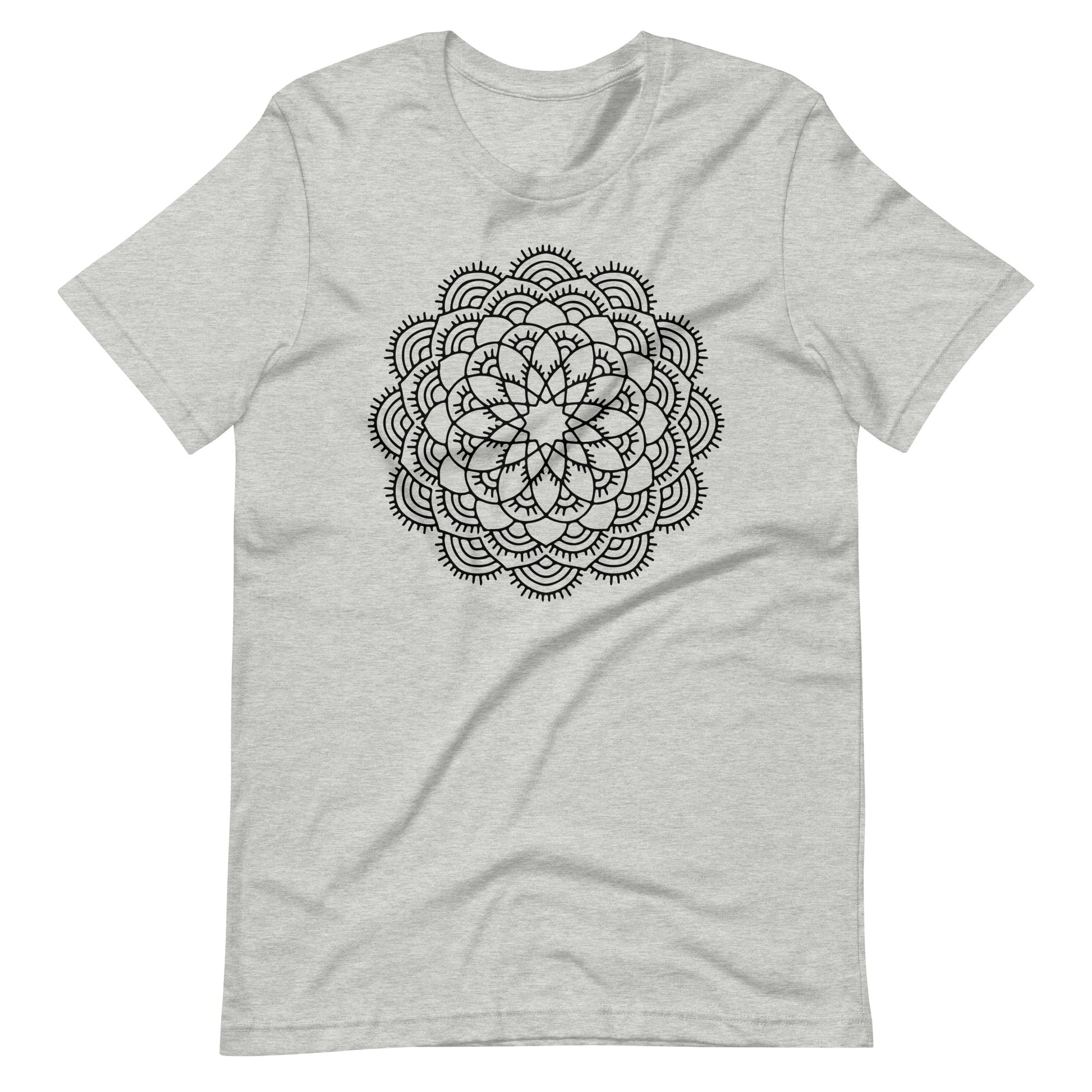 Printagon - Mandala 118 - T-shirt - Athletic Heather / XS