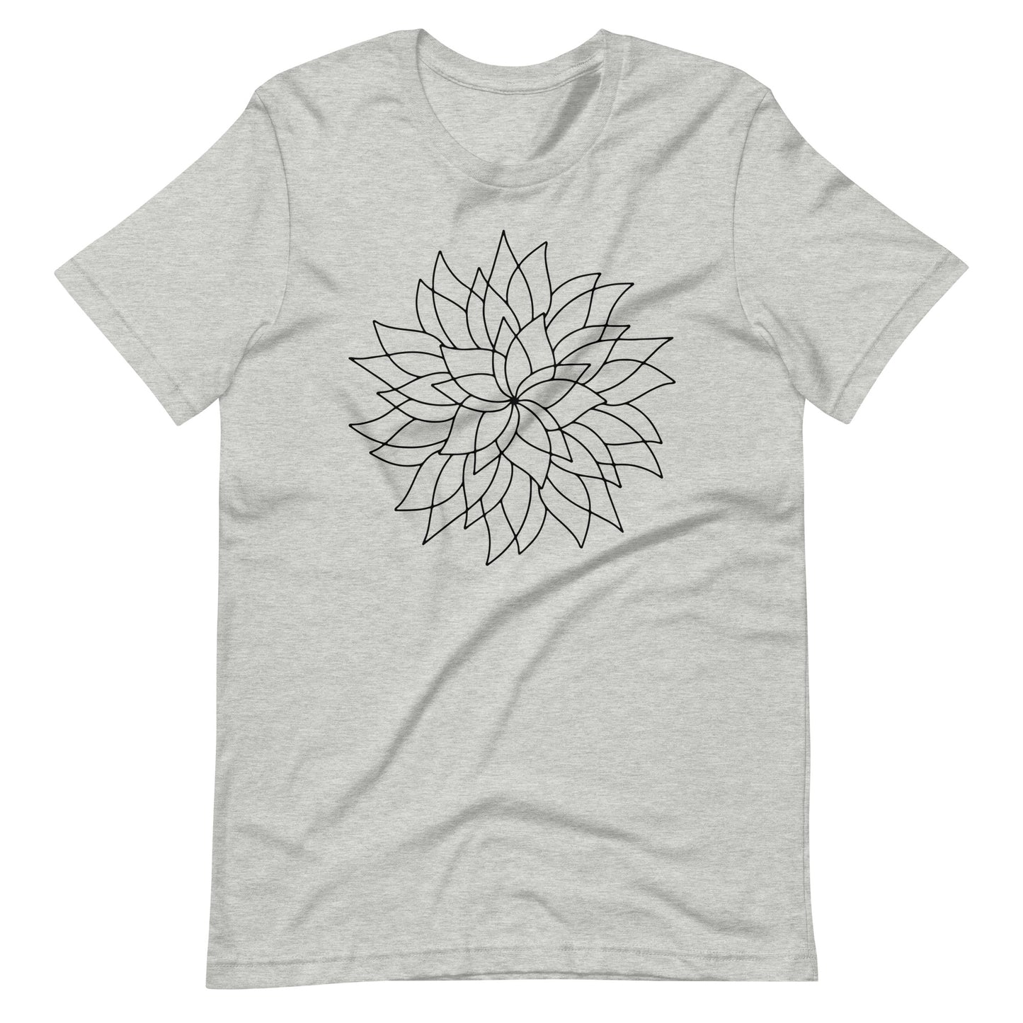 Printagon - Mandala 120 - T-shirt - Athletic Heather / XS