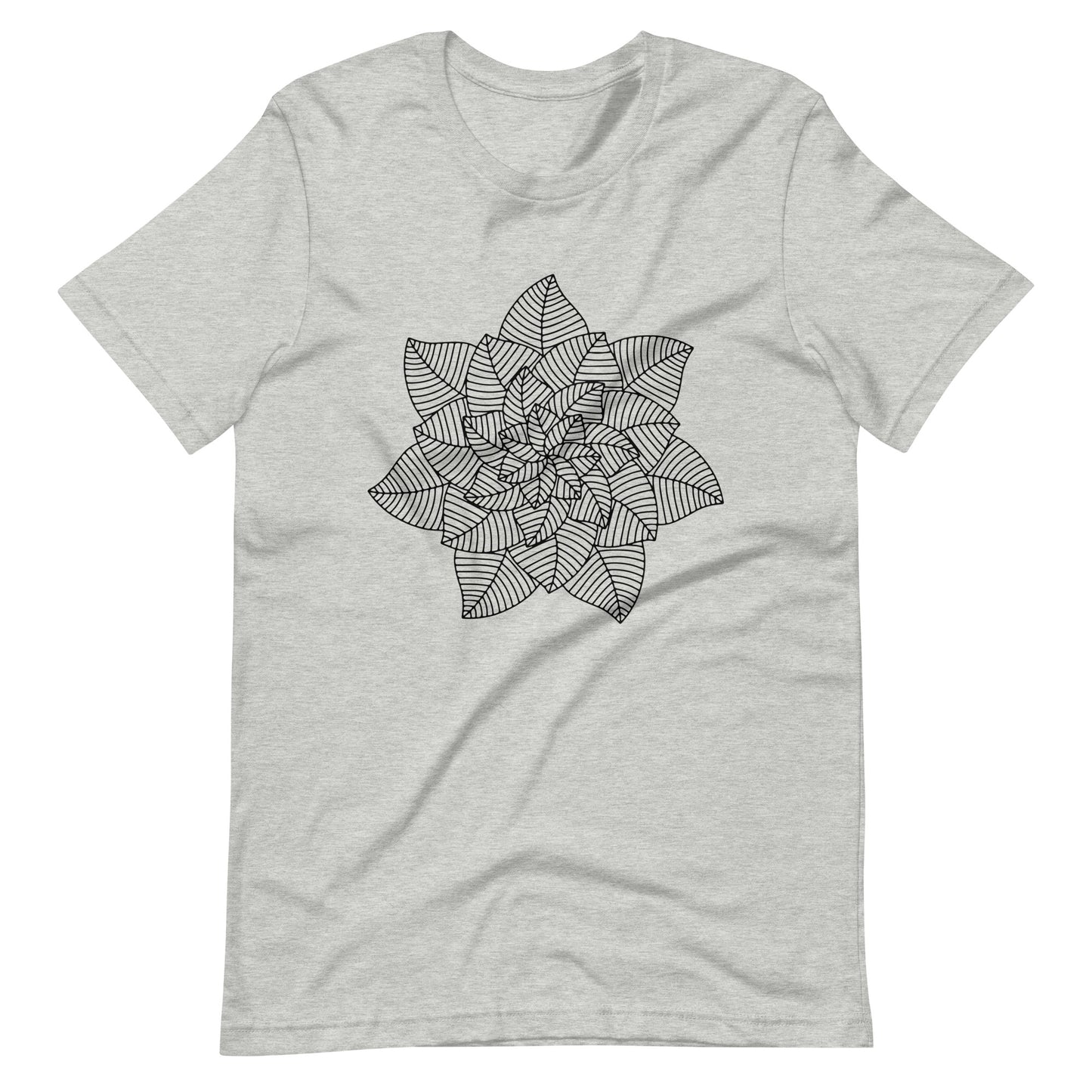 Printagon - Mandala 122 - T-shirt - Athletic Heather / XS