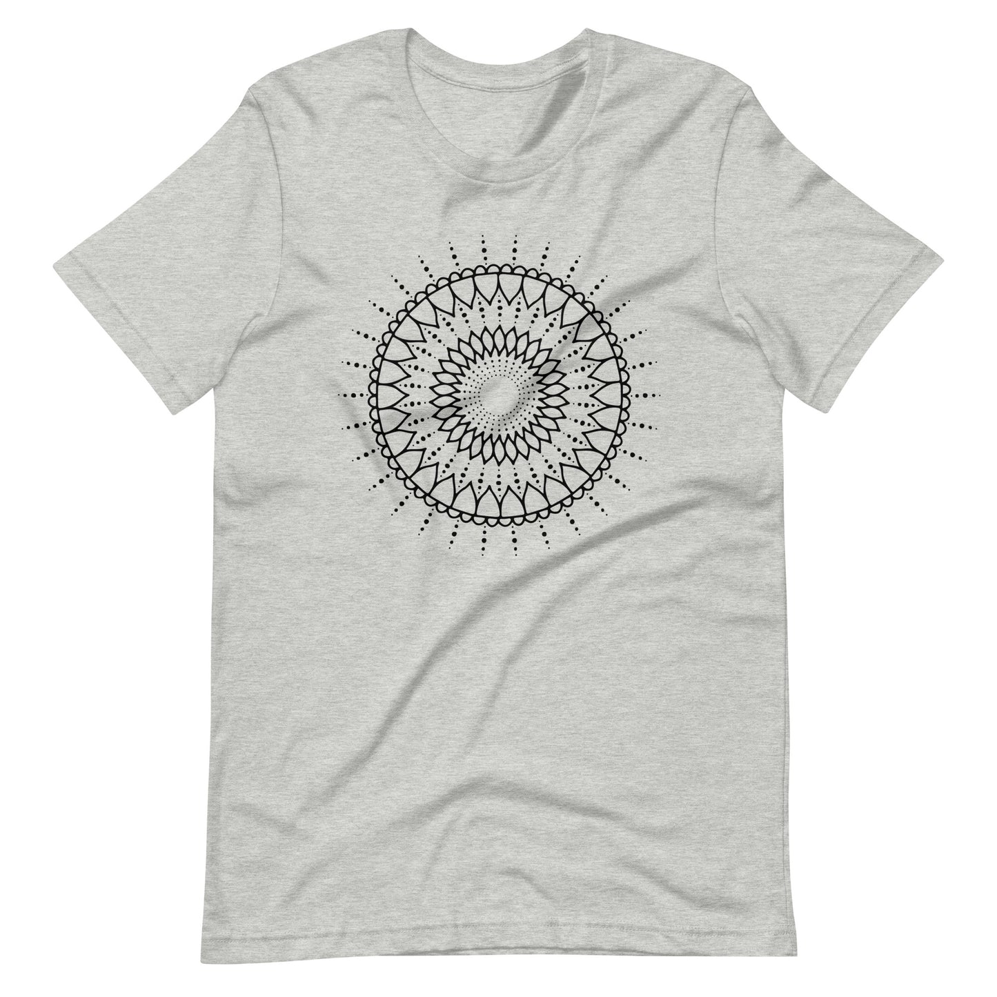 Printagon - Mandala 126 - T-shirt - Athletic Heather / XS