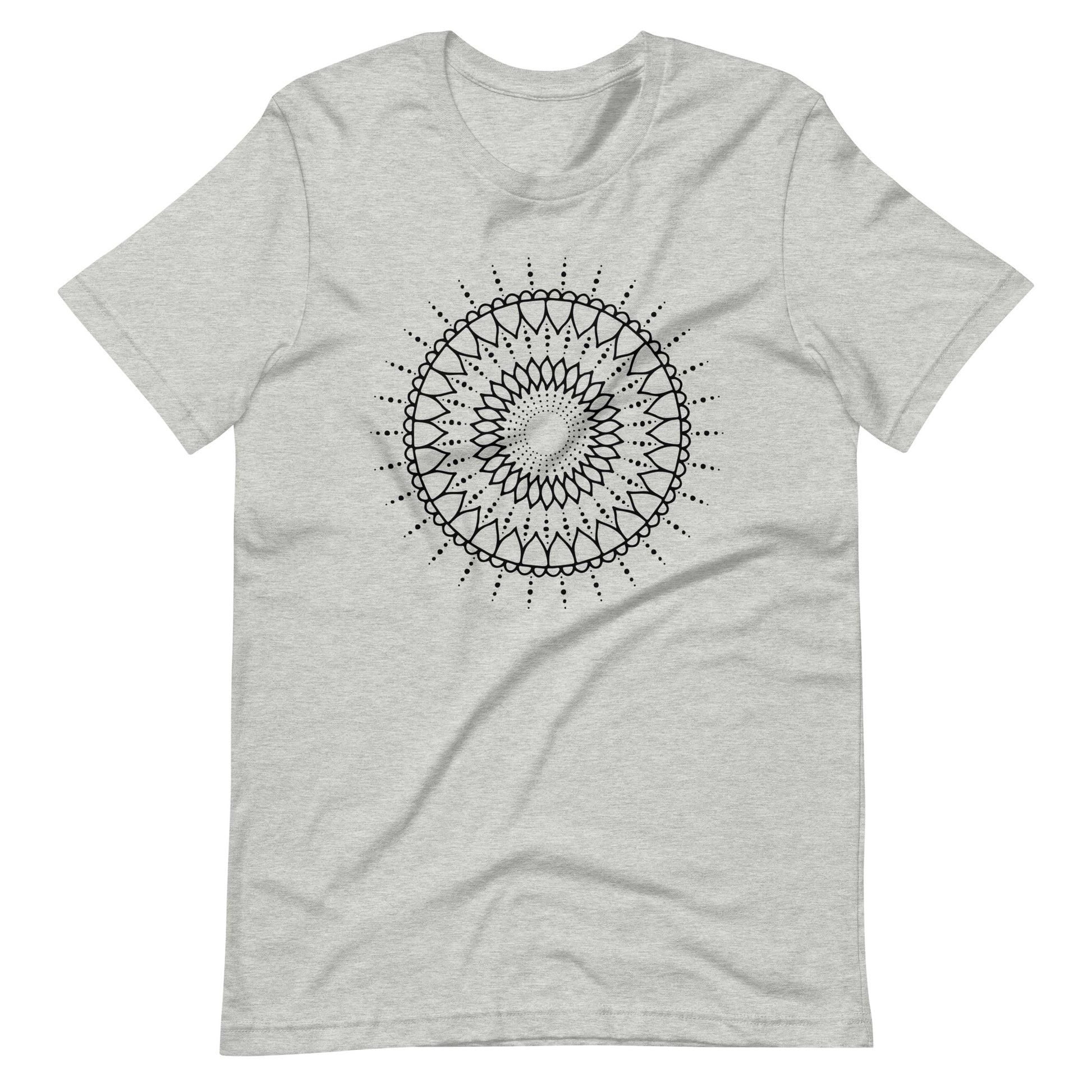 Printagon - Mandala 126 - T-shirt - Athletic Heather / XS