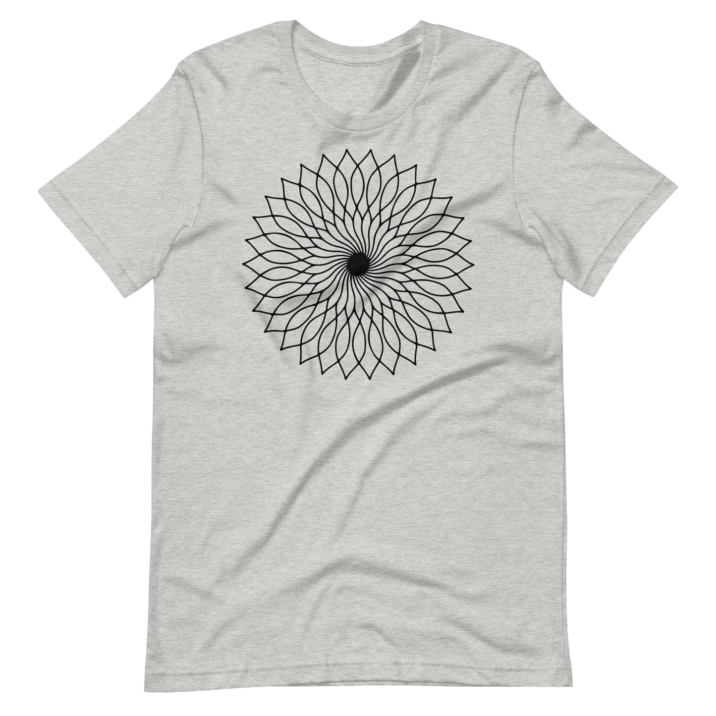 Printagon - Mandala 127 - T-shirt - Athletic Heather / XS