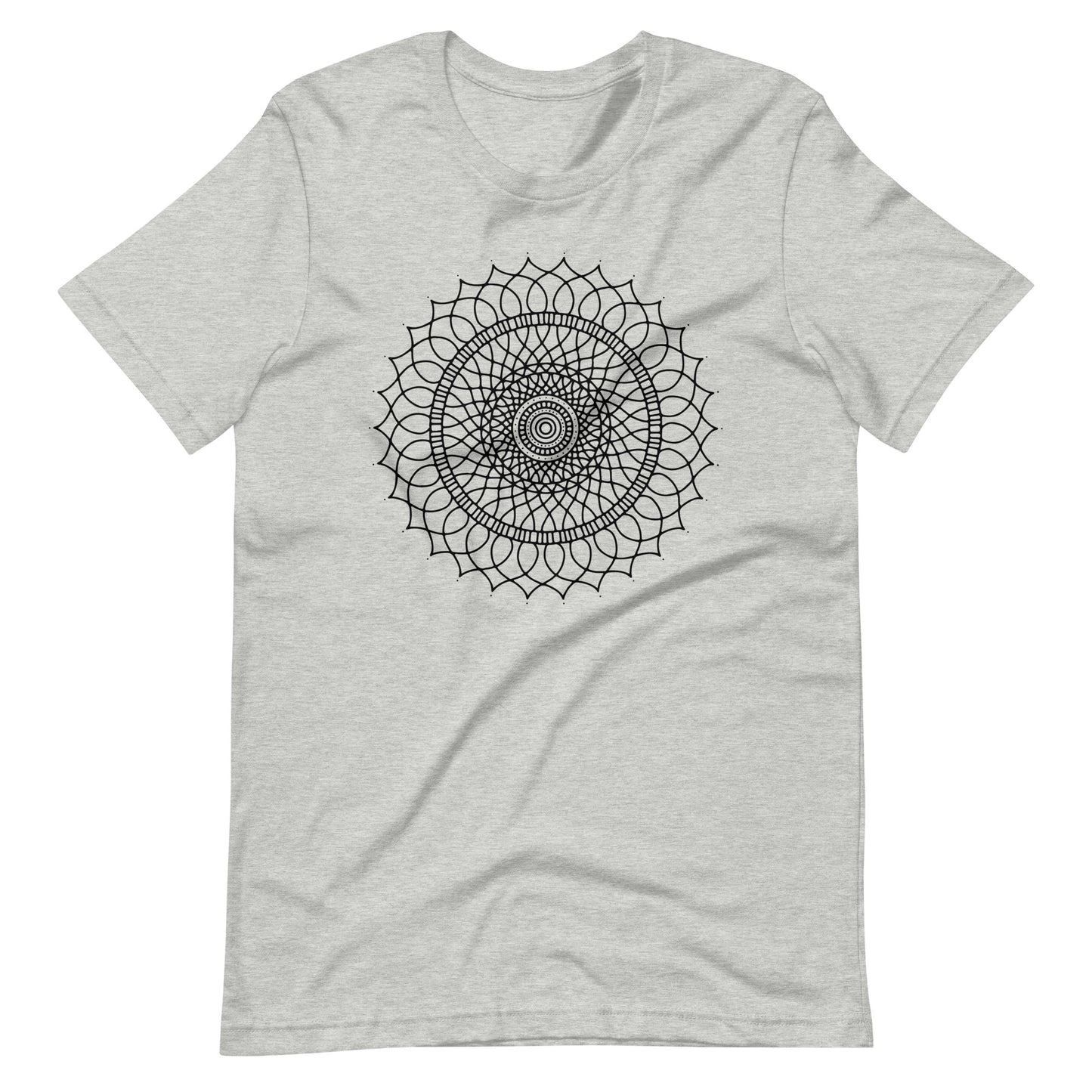 Printagon - Mandala 128 - T-shirt - Athletic Heather / XS