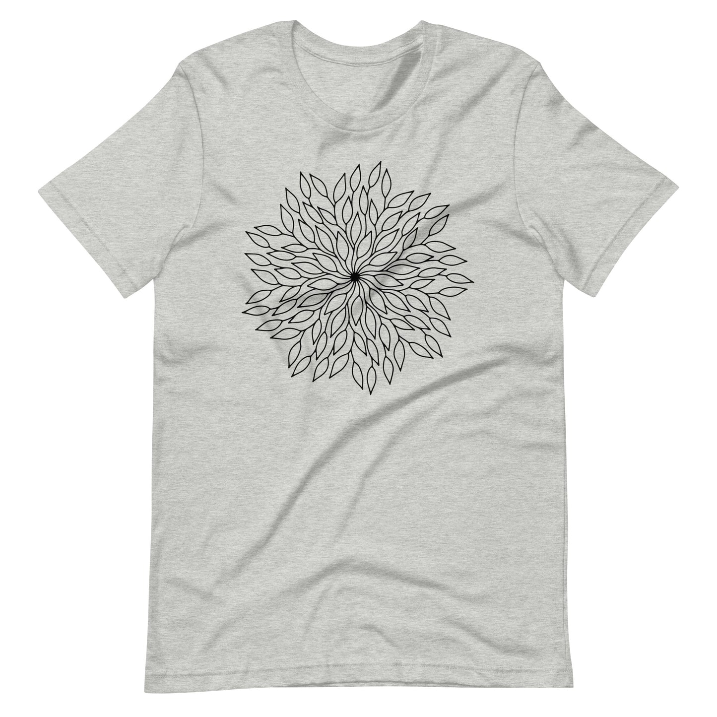 Printagon - Mandala 129 - T-shirt - Athletic Heather / XS